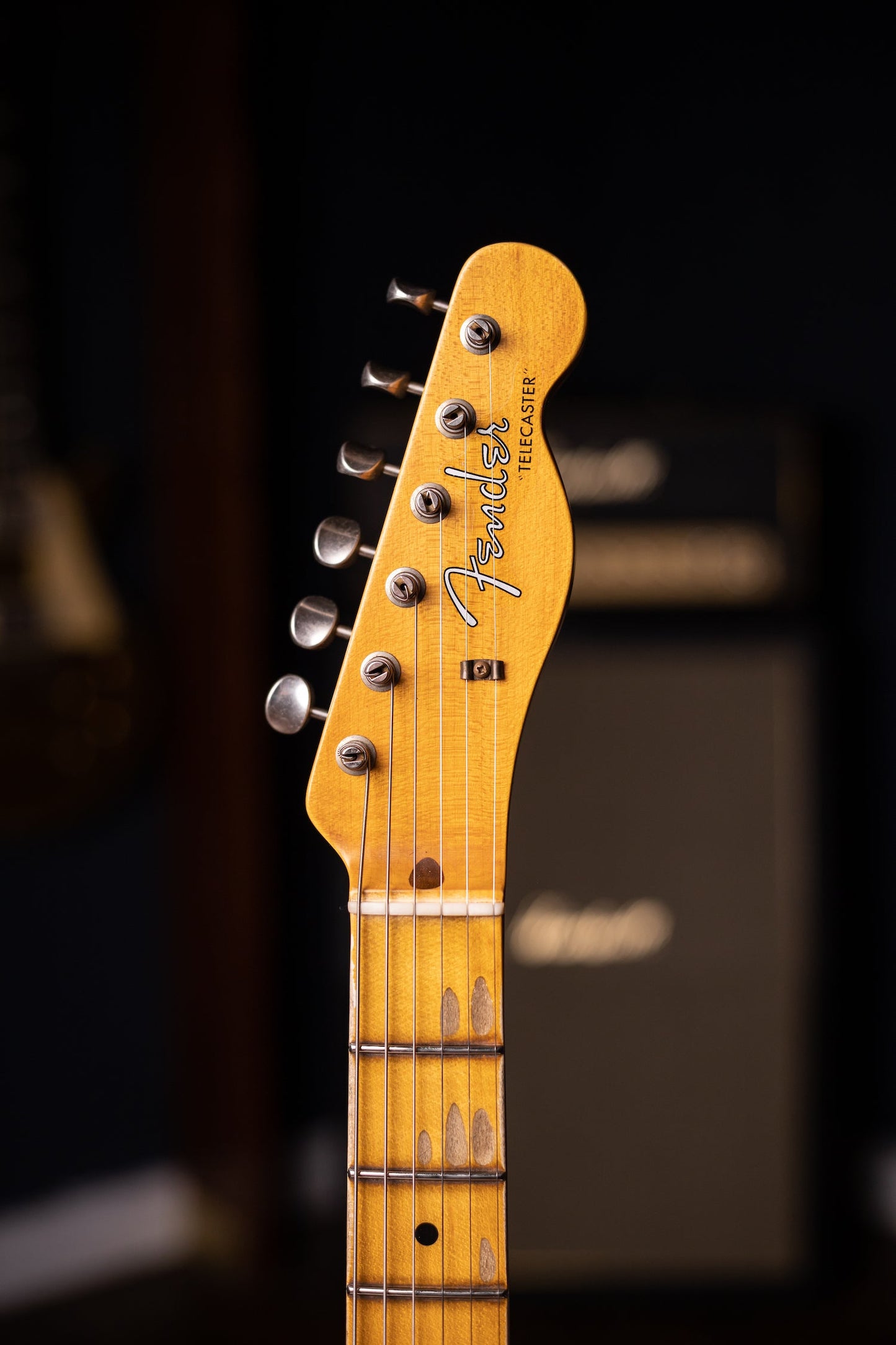2022 Fender Custom Shop Journeyman Relic 1957 Telecaster Electric Guitar - Aged White Blonde