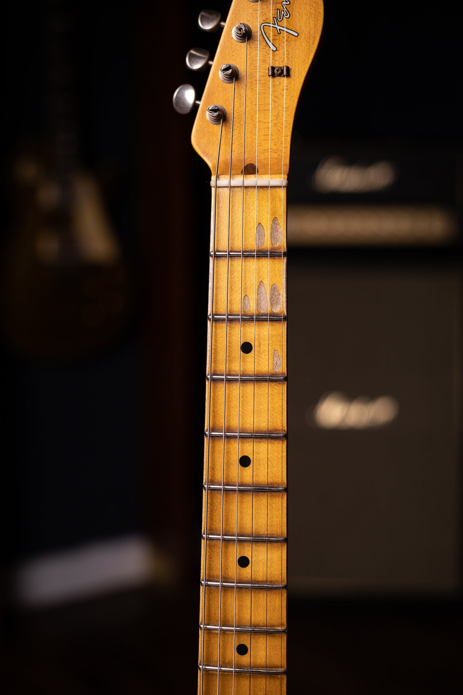 2022 Fender Custom Shop Journeyman Relic 1957 Telecaster Electric Guitar - Aged White Blonde