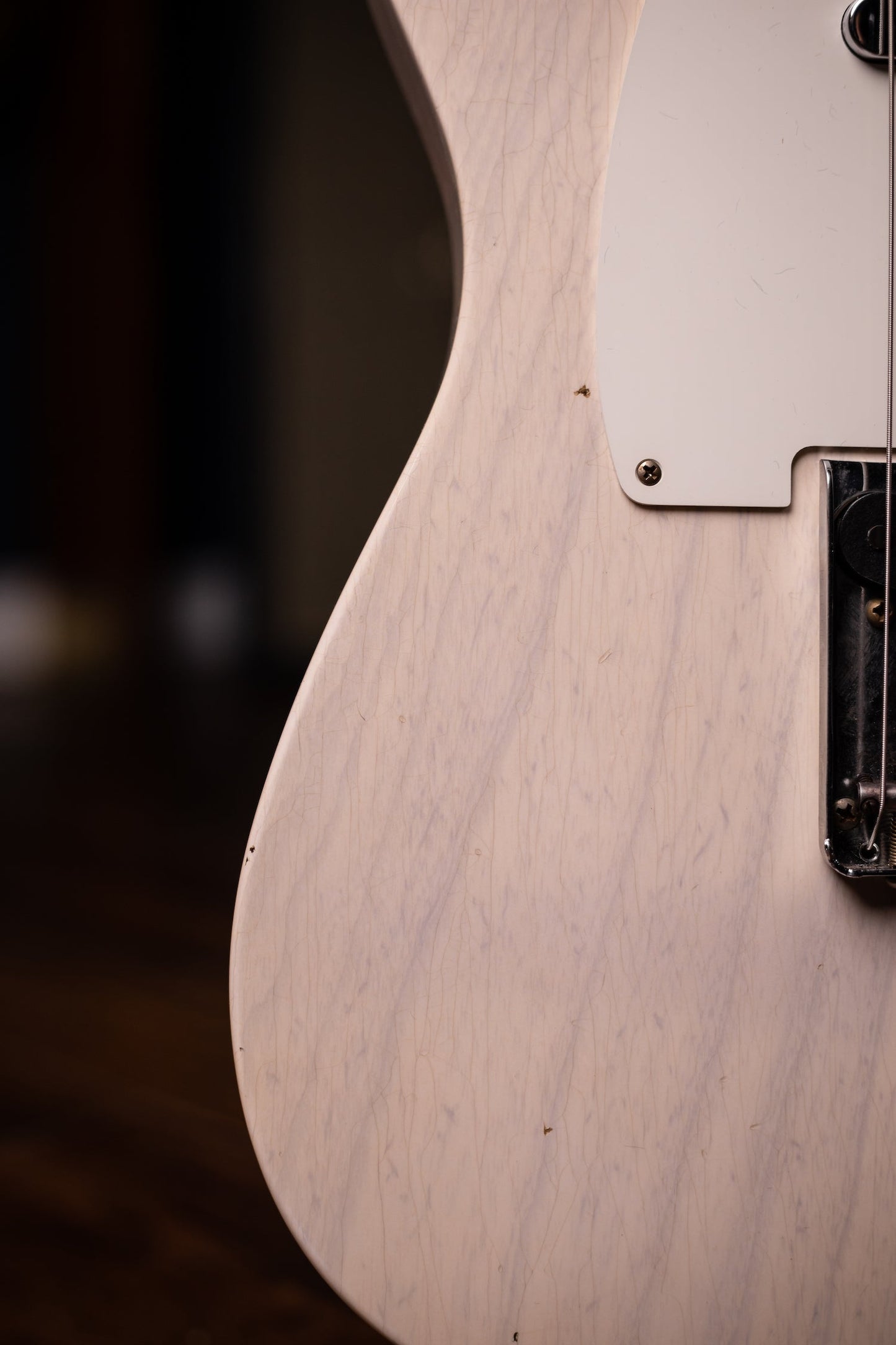 2022 Fender Custom Shop Journeyman Relic 1957 Telecaster Electric Guitar - Aged White Blonde