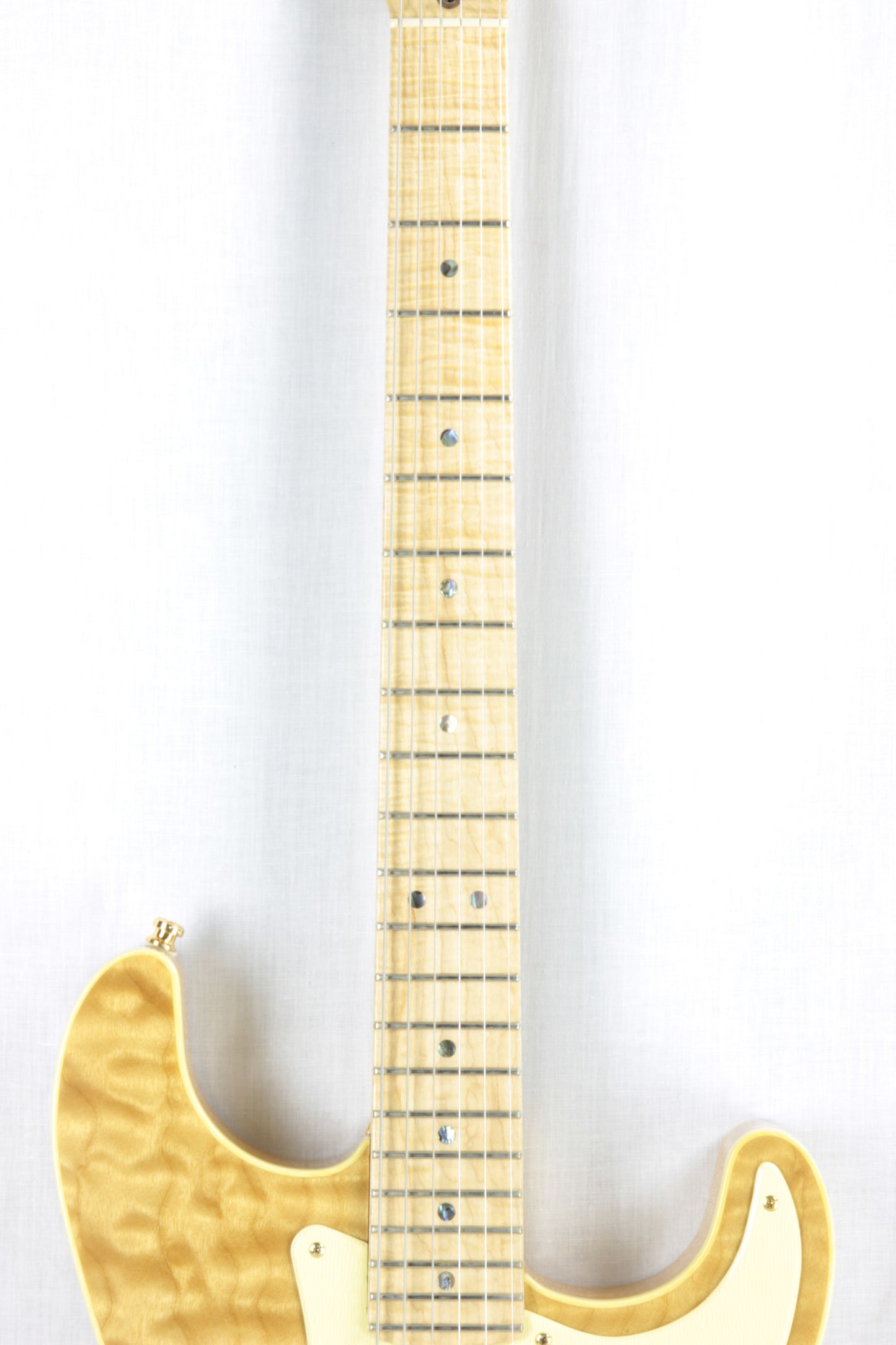 2002 Fender Masterbuilt THINLINE SLAB Stratocaster Custom Shop Strat Quilt Flame Top! Greg Fessler tele