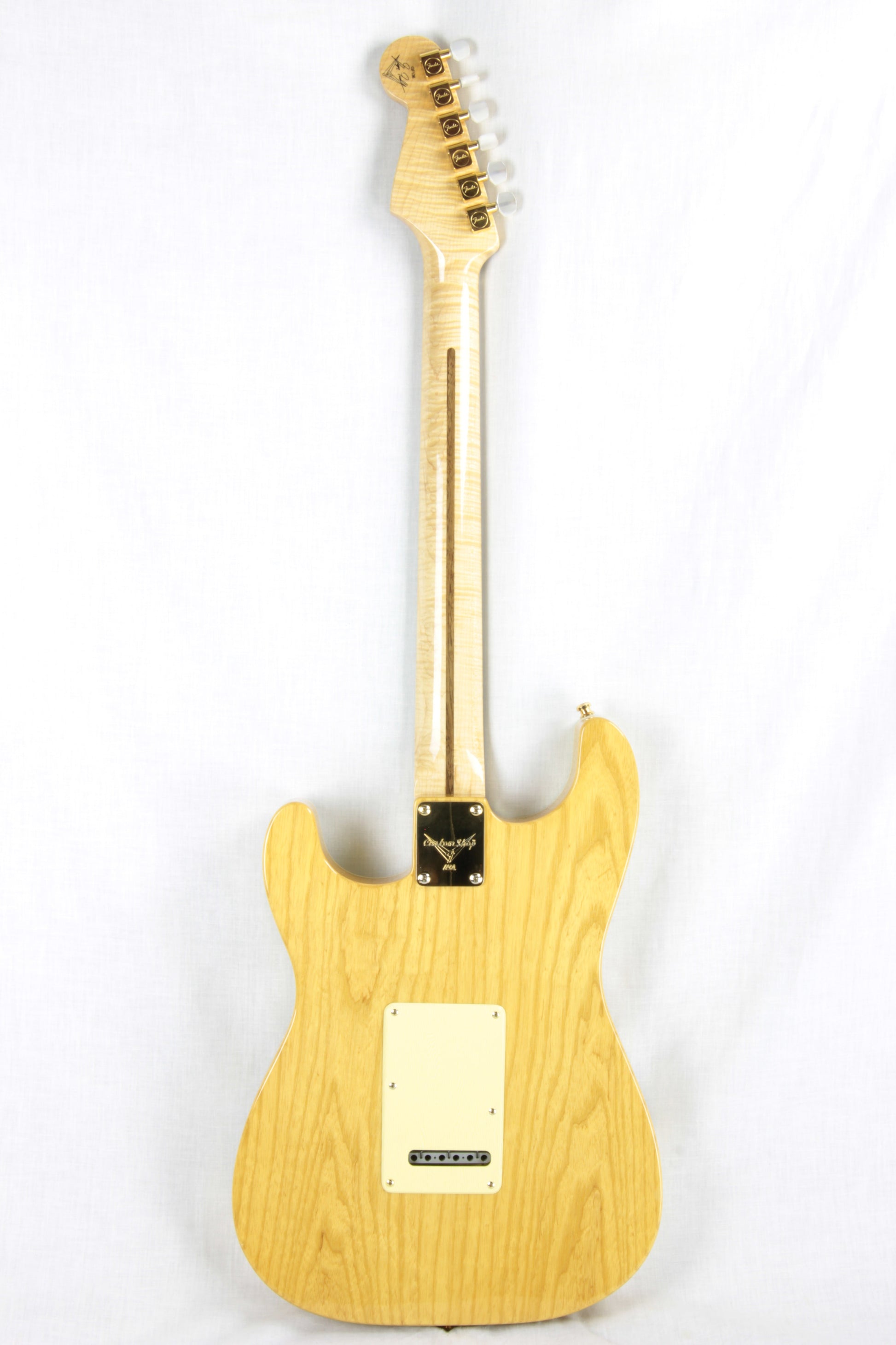 2002 Fender Masterbuilt THINLINE SLAB Stratocaster Custom Shop Strat Quilt Flame Top! Greg Fessler tele