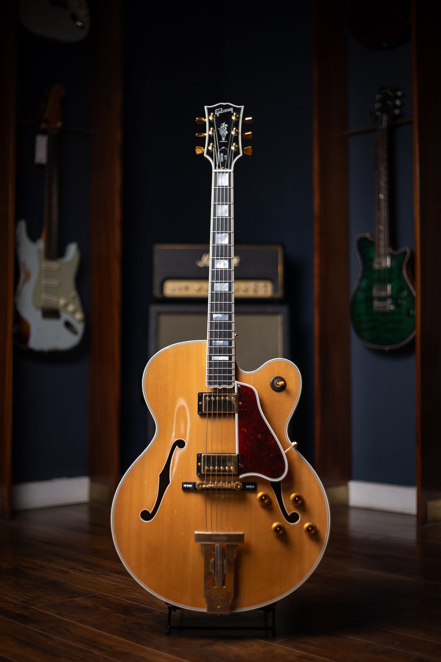 2008 Gibson L-5 CES Hollow Body Guitar - Natural