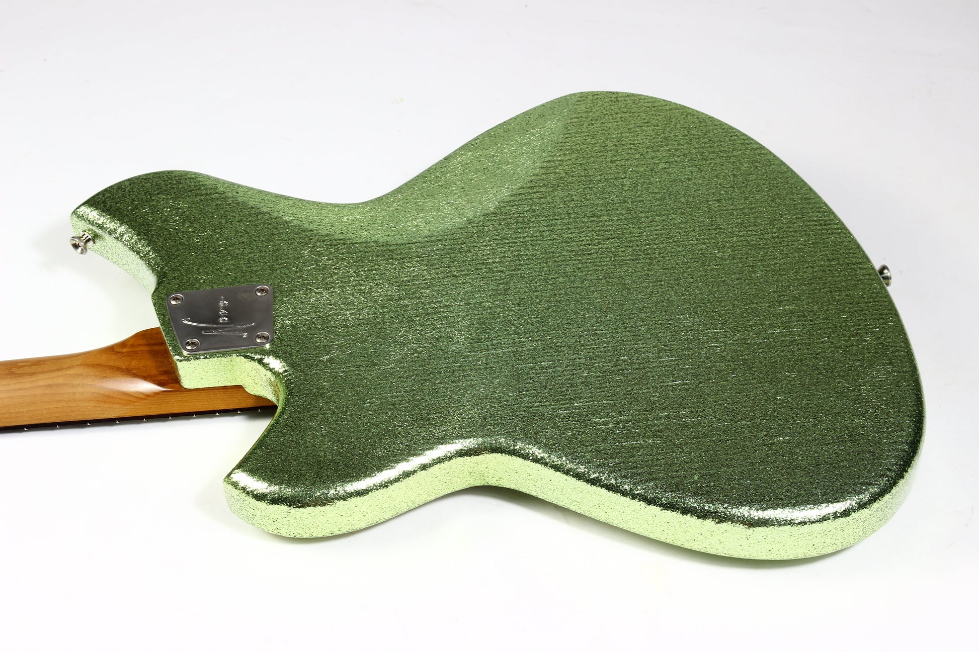 2026 NOVO Serus J Custom Coke Bottle Green Sparkle, Pine Body, Made in USA Relic