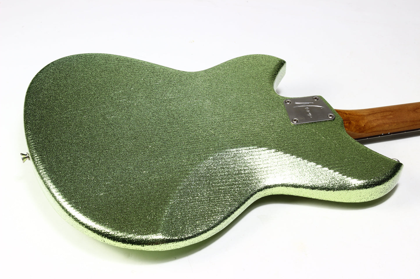 2026 NOVO Serus J Custom Coke Bottle Green Sparkle, Pine Body, Made in USA Relic