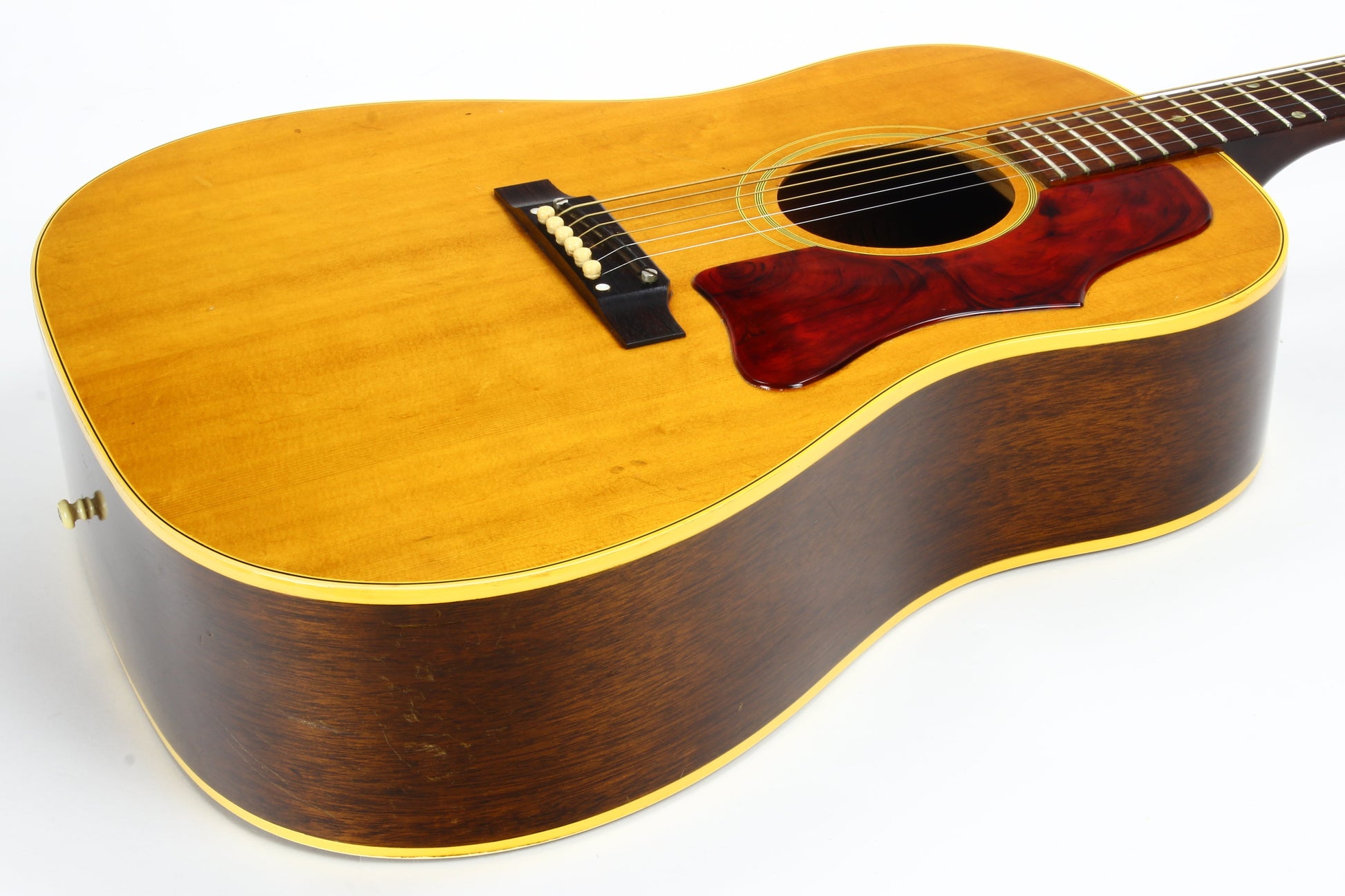 1964 Gibson J-50 Vintage Natural J-45 Flat Top Acoustic Guitar - 1960's Dreadnought WIDE NUT!
