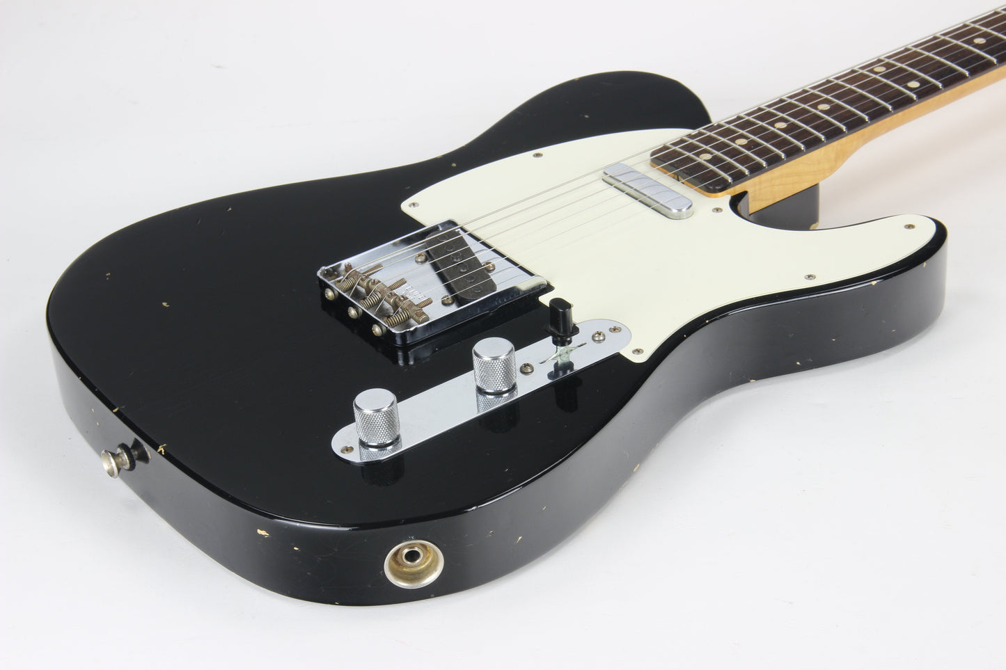 2014 Fender Custom Shop NAMM 1959 Telecaster Journeyman Relic Black - Flame Neck, ULTRA LIGHT '59 Tele!