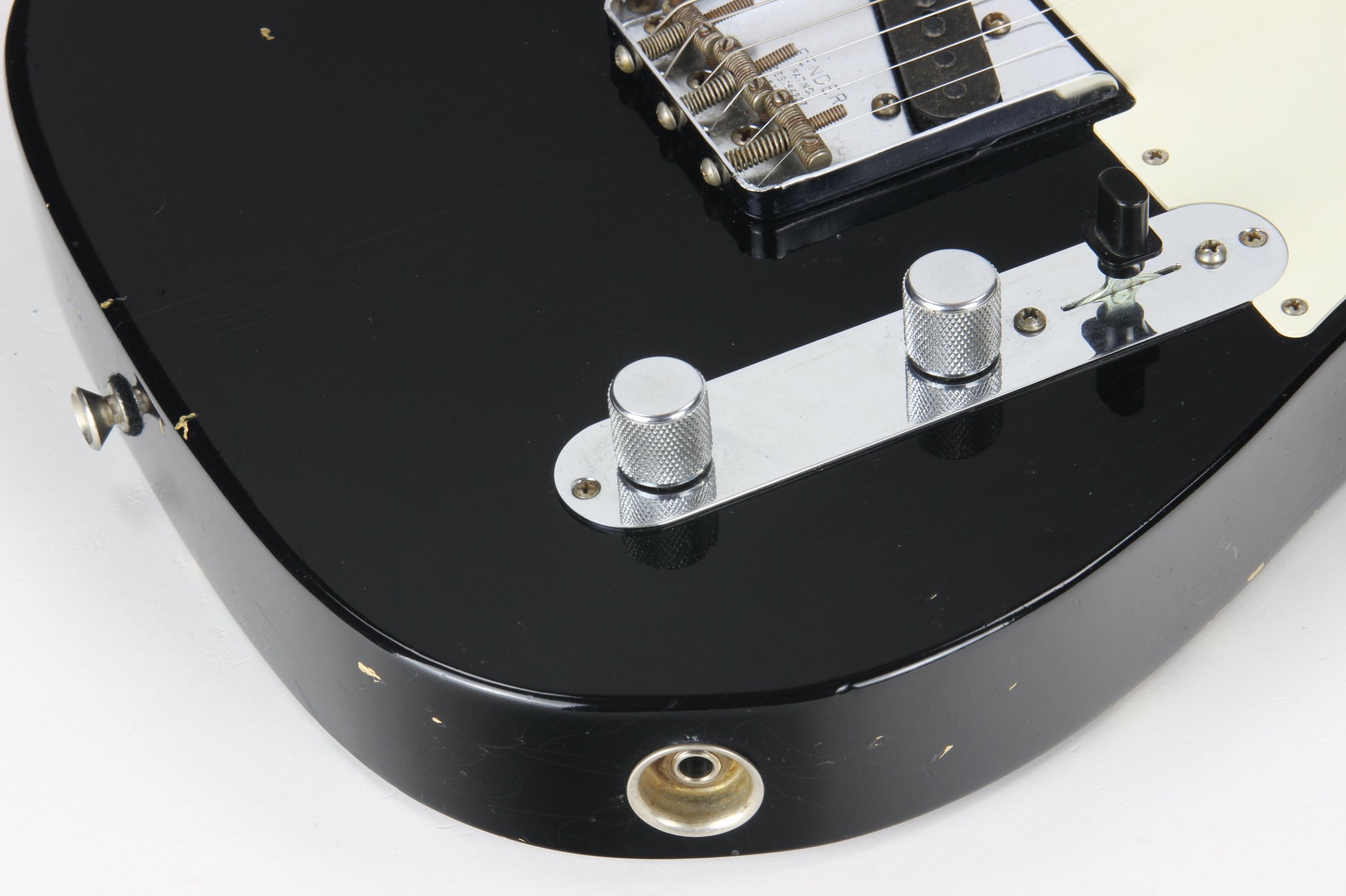 2014 Fender Custom Shop NAMM 1959 Telecaster Journeyman Relic Black - Flame Neck, ULTRA LIGHT '59 Tele!