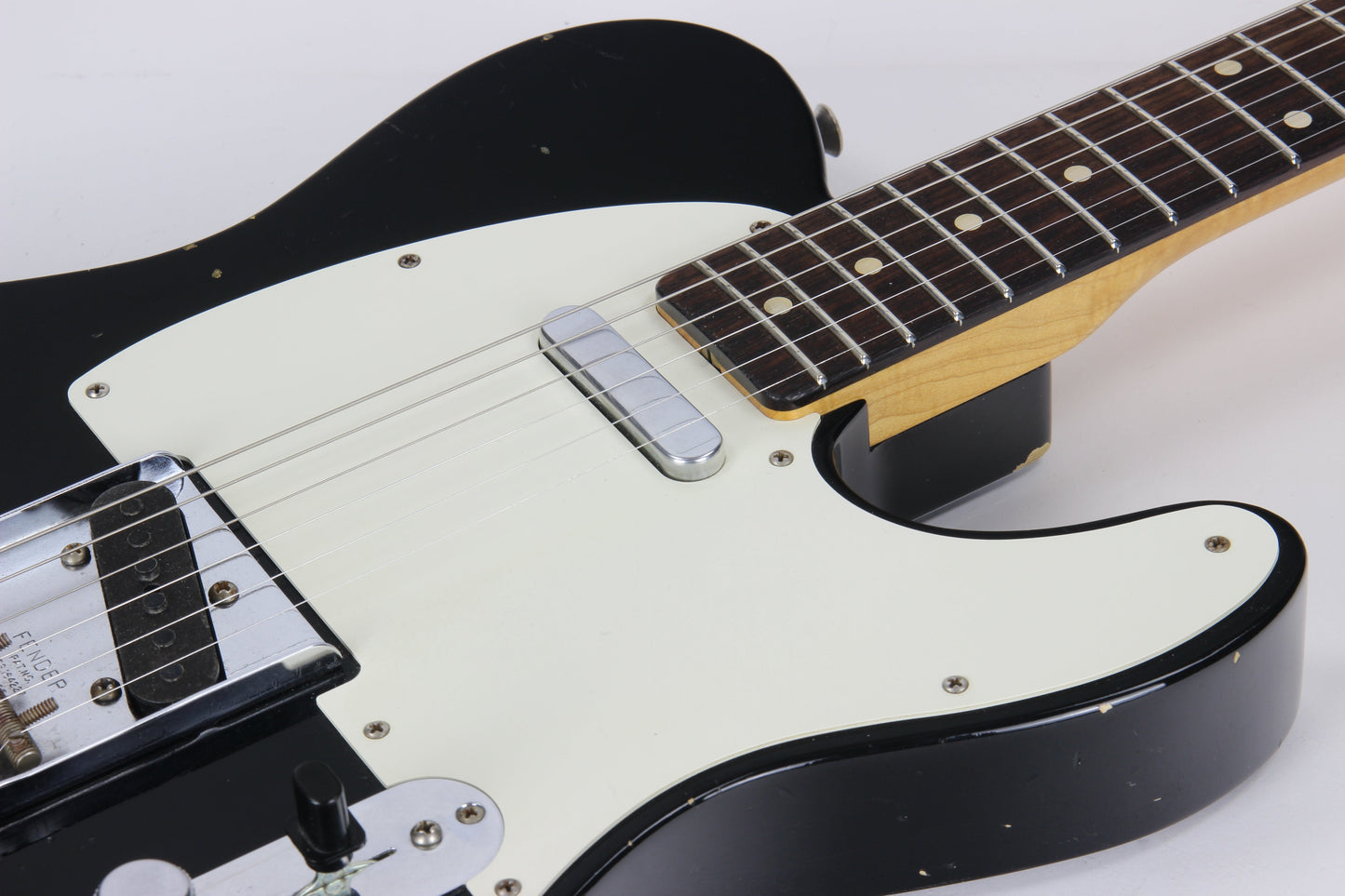 2014 Fender Custom Shop NAMM 1959 Telecaster Journeyman Relic Black - Flame Neck, ULTRA LIGHT '59 Tele!