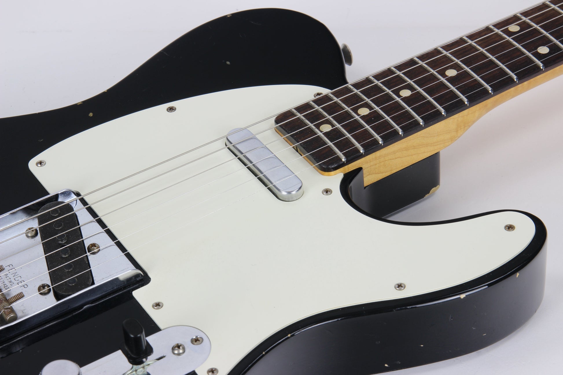 2014 Fender Custom Shop NAMM 1959 Telecaster Journeyman Relic Black - Flame Neck, ULTRA LIGHT '59 Tele!