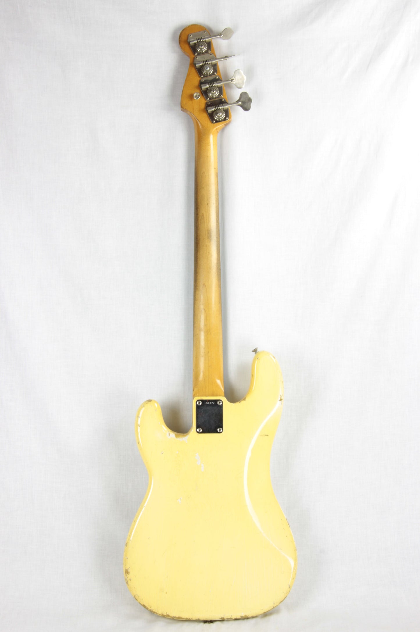 1964 Fender Precision Bass CUSTOM COLOR Olympic White w/ OHSC! Pre-CBS P