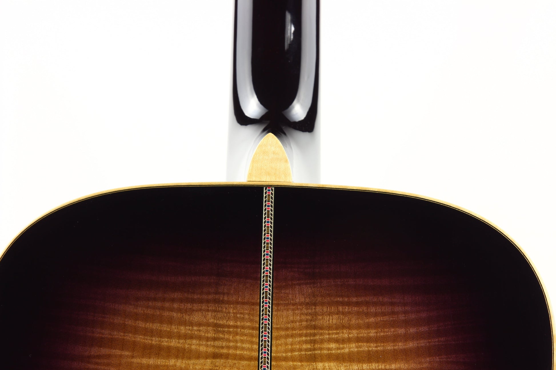 MINT Martin D-42 Purple Martin Flamed Myrtle Limited Edition - Dreadnought, Purple Sunburst