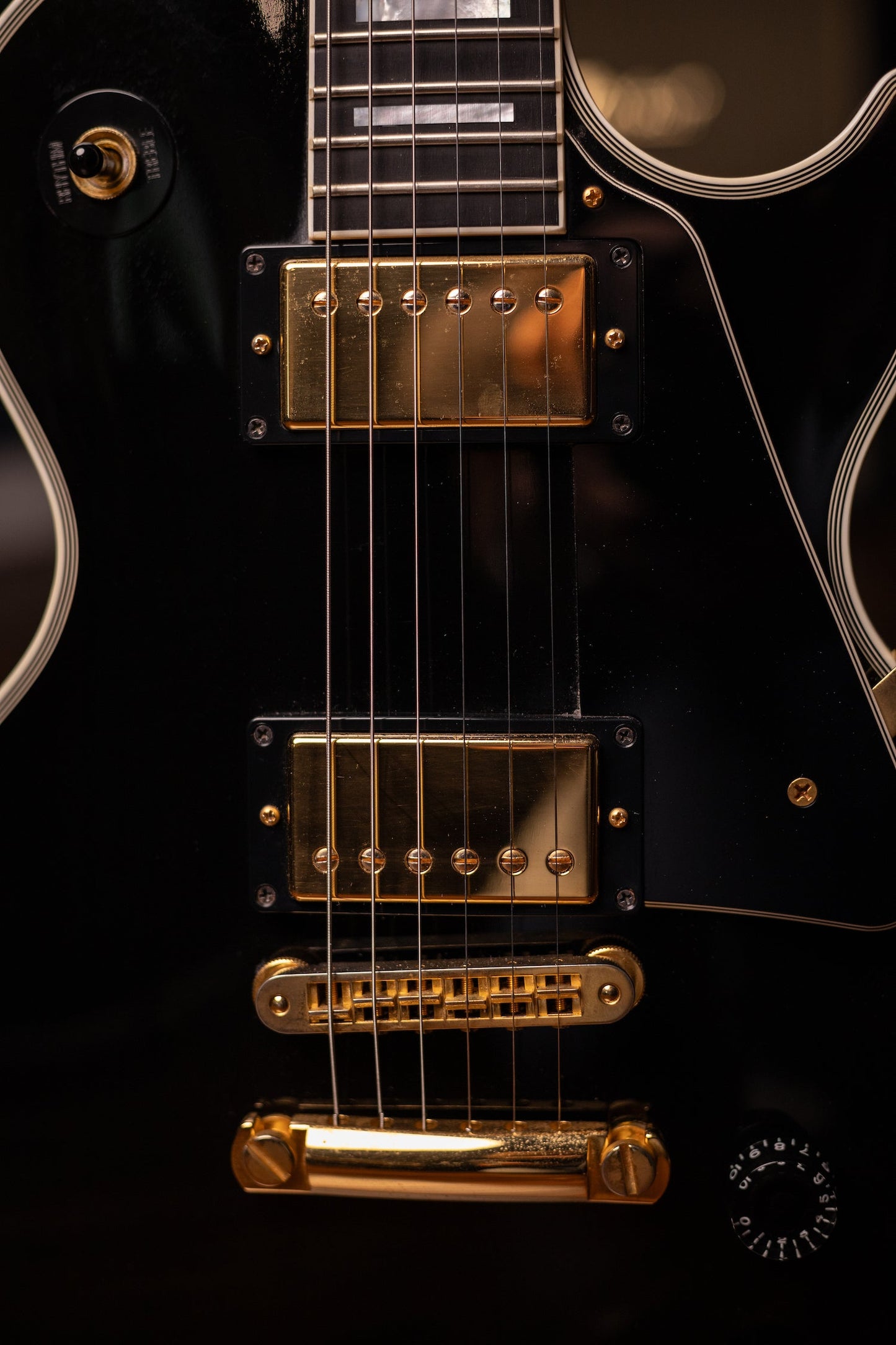 2007 Gibson Les Paul Custom Electric Guitar - Ebony