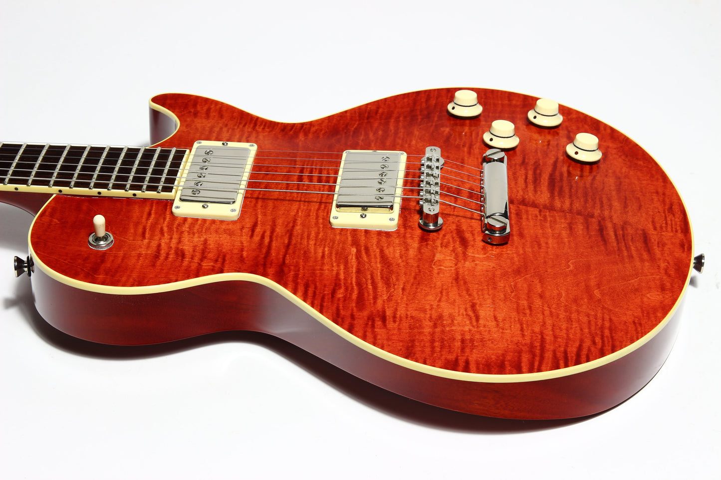 2013 Collings CL City Limits Deluxe Flametop -- Throbak Custom ER Humbuckers, Madagascar Rosewood! dlx