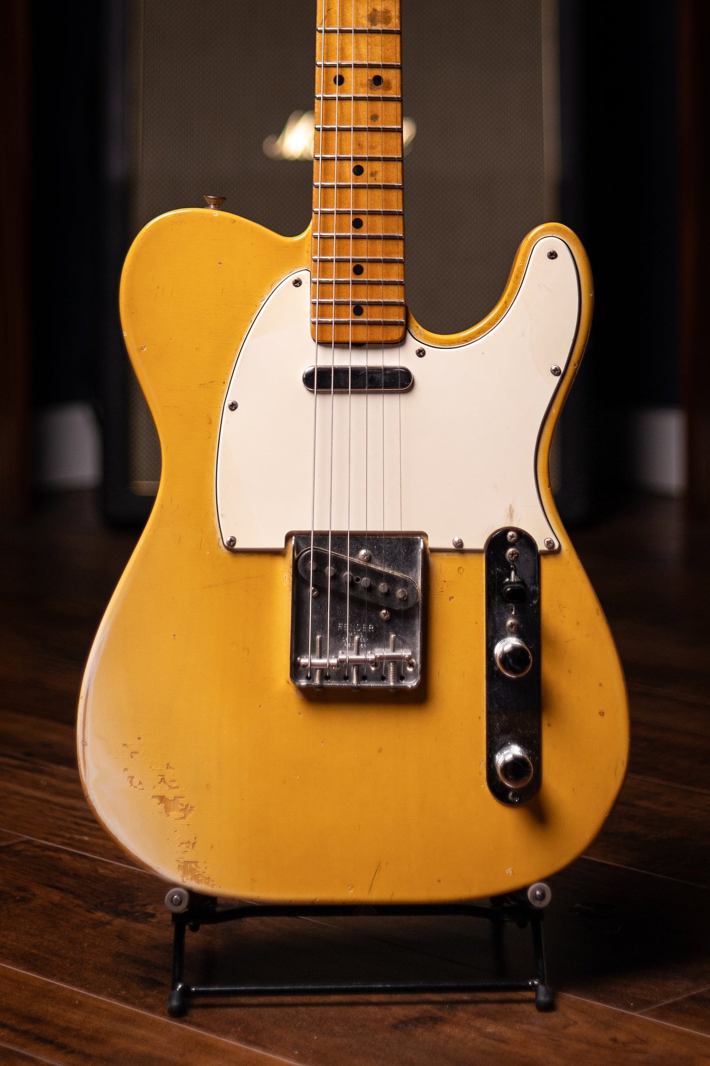 1968 Fender Telecaster Maple Cap Electric Guitar - Blonde