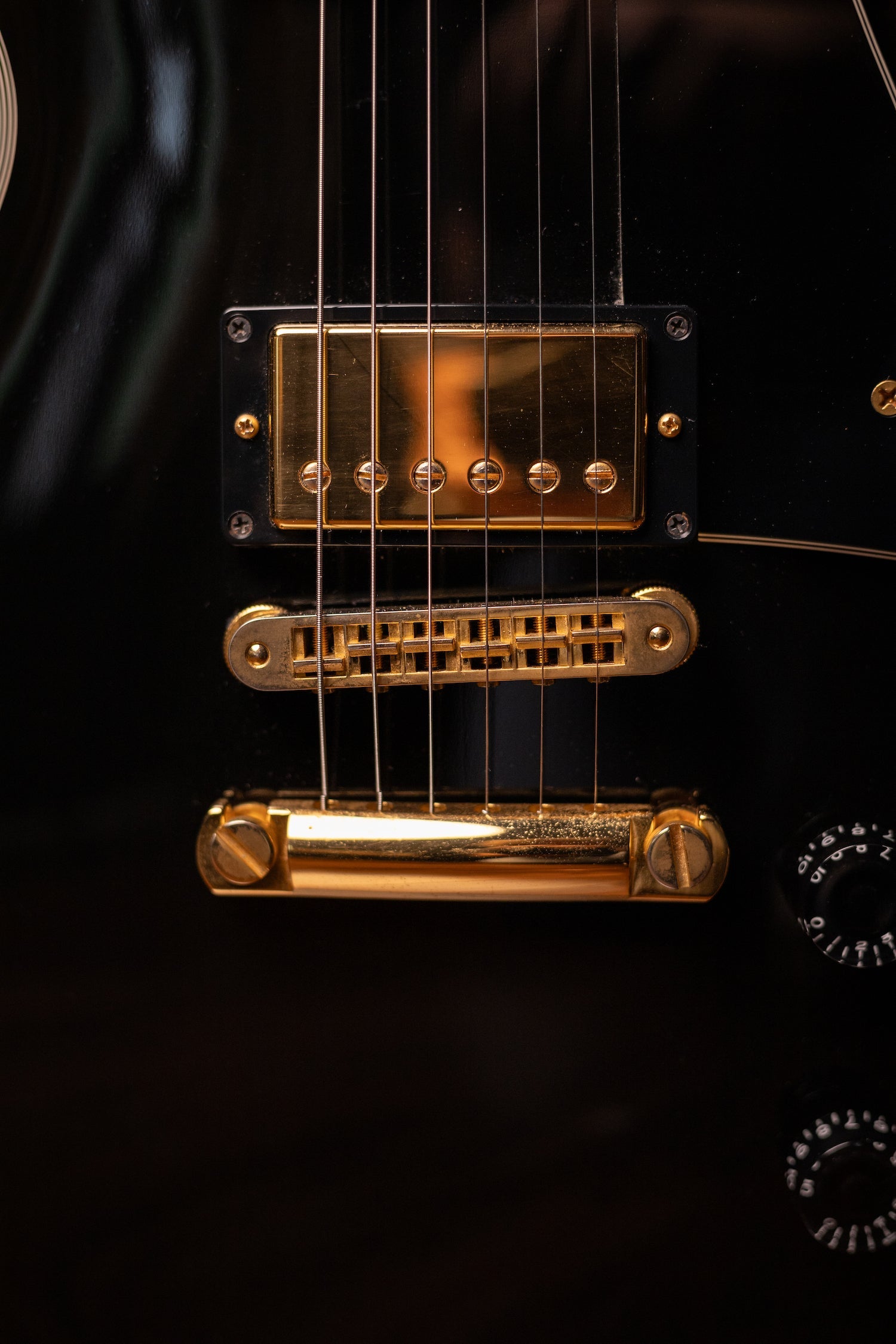 2007 Gibson Les Paul Custom Electric Guitar - Ebony