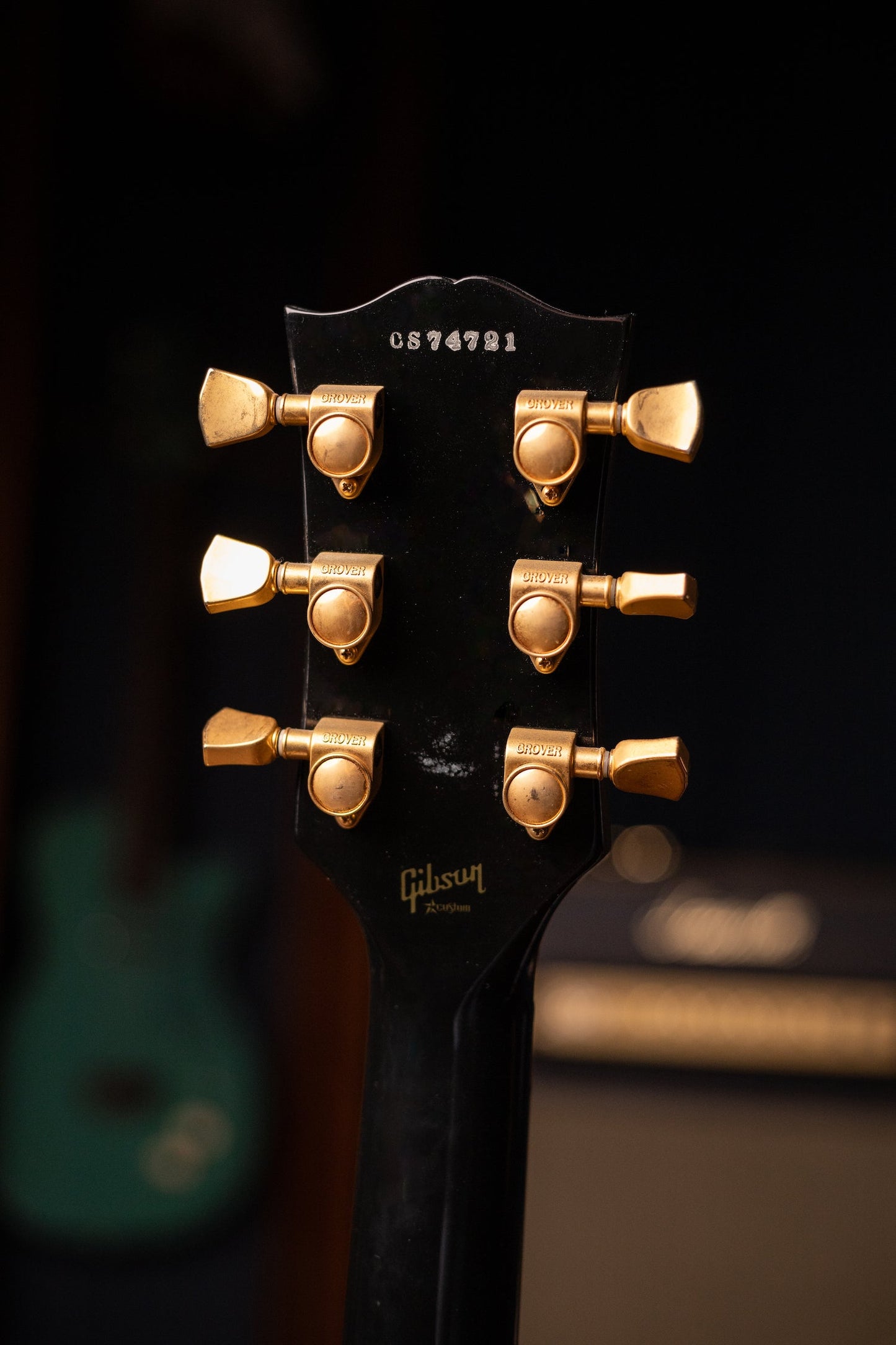 2007 Gibson Les Paul Custom Electric Guitar - Ebony