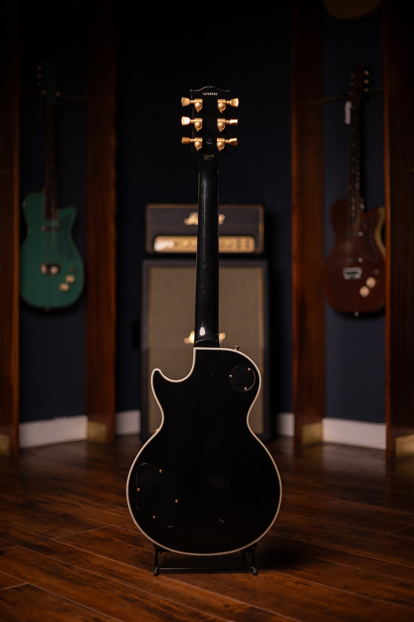 2007 Gibson Les Paul Custom Electric Guitar - Ebony
