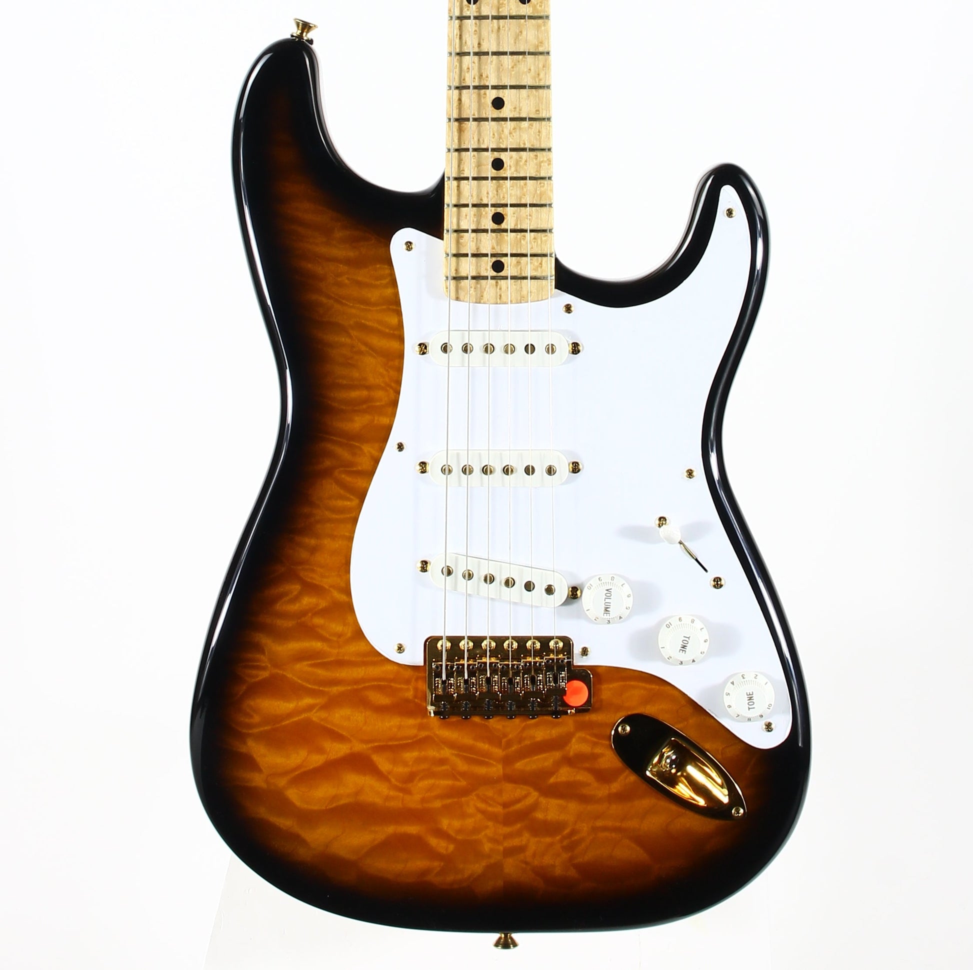 1994 Fender Custom Shop 40th Anniversary BC Special Stratocaster BILL CARSON OWNED SIGNED AND PLAYED #1 of 10 Crazy Quilt Top Limited Edition