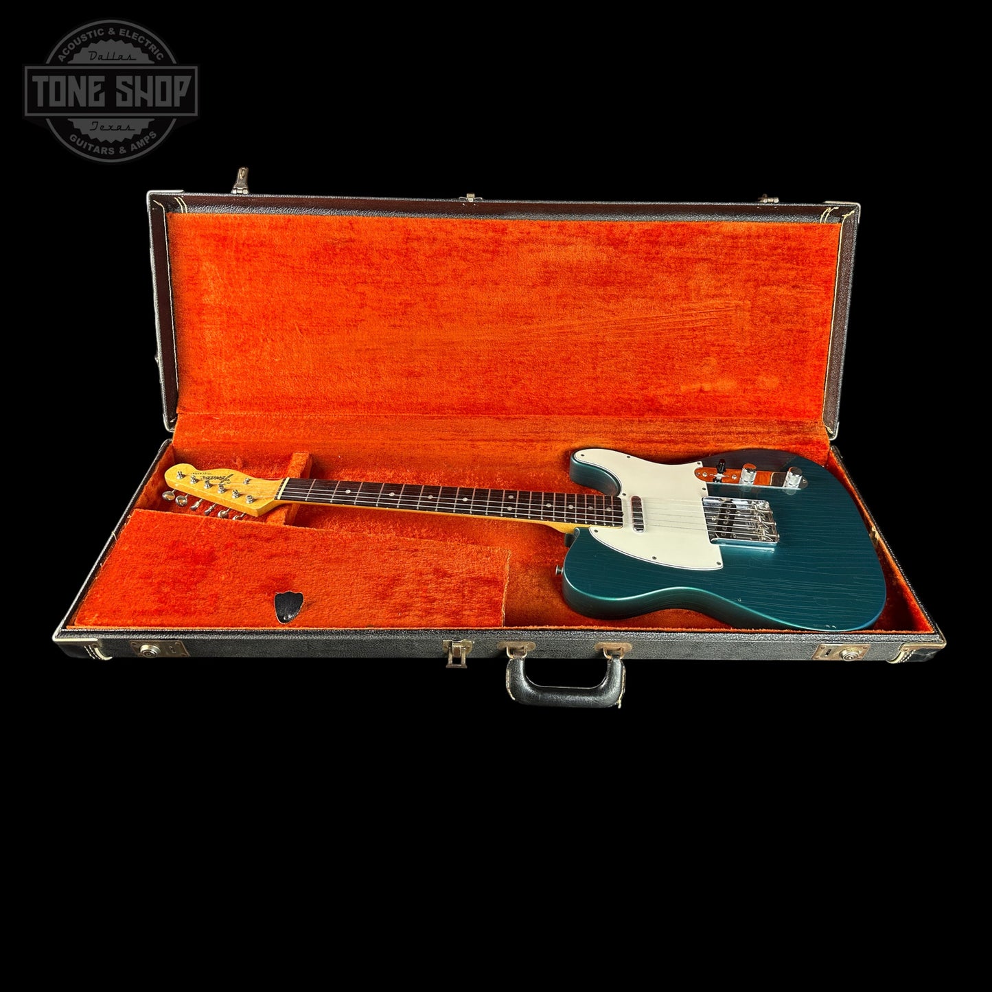 Vintage 1966 Fender Telecaster Factory Refin Lake Placid Blue w/OHSC TSU24885