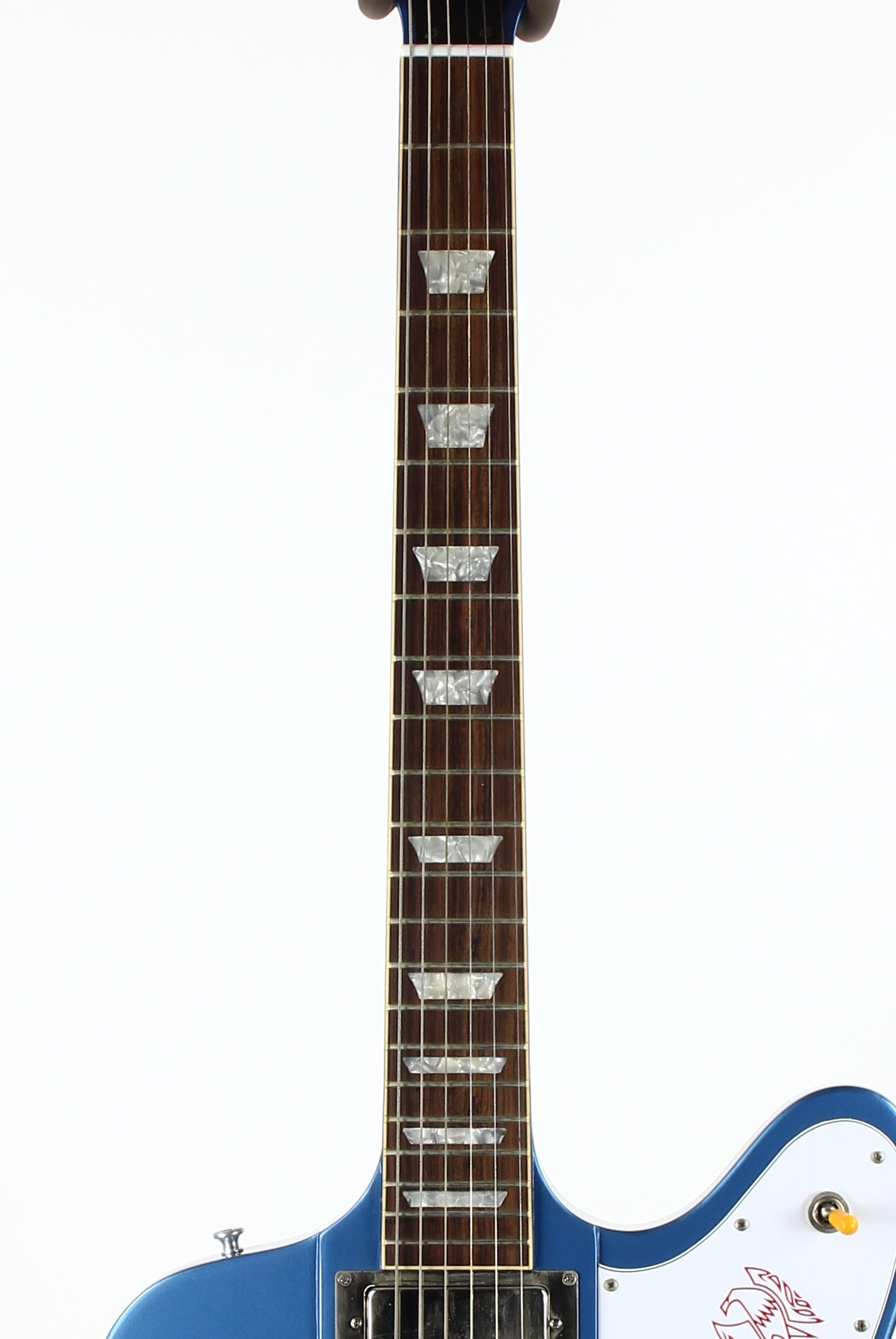 1999 Gibson Custom Shop Historic 65 Reissue Reverse Firebird V Pelham Blue