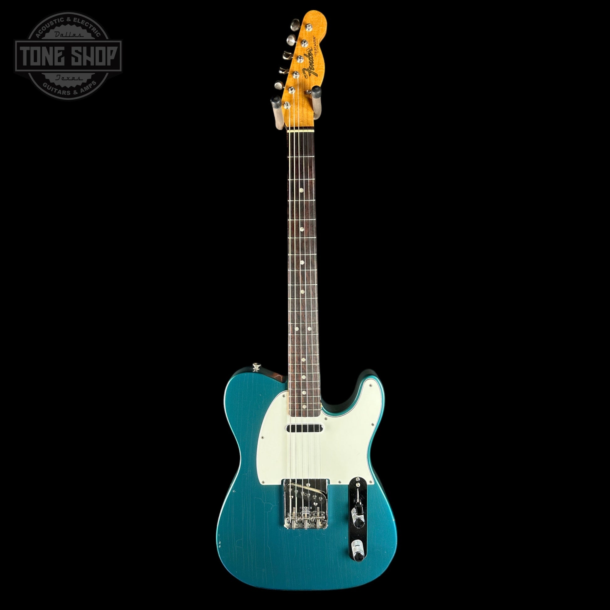 Vintage 1966 Fender Telecaster Factory Refin Lake Placid Blue w/OHSC TSU24885