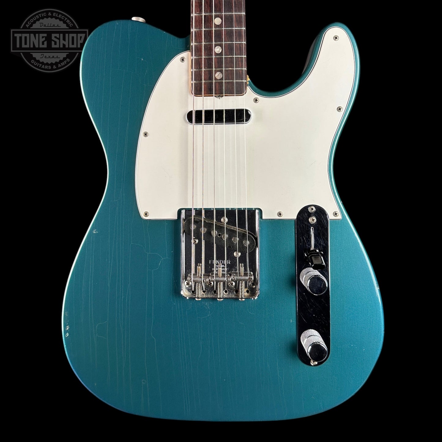 Vintage 1966 Fender Telecaster Factory Refin Lake Placid Blue w/OHSC TSU24885