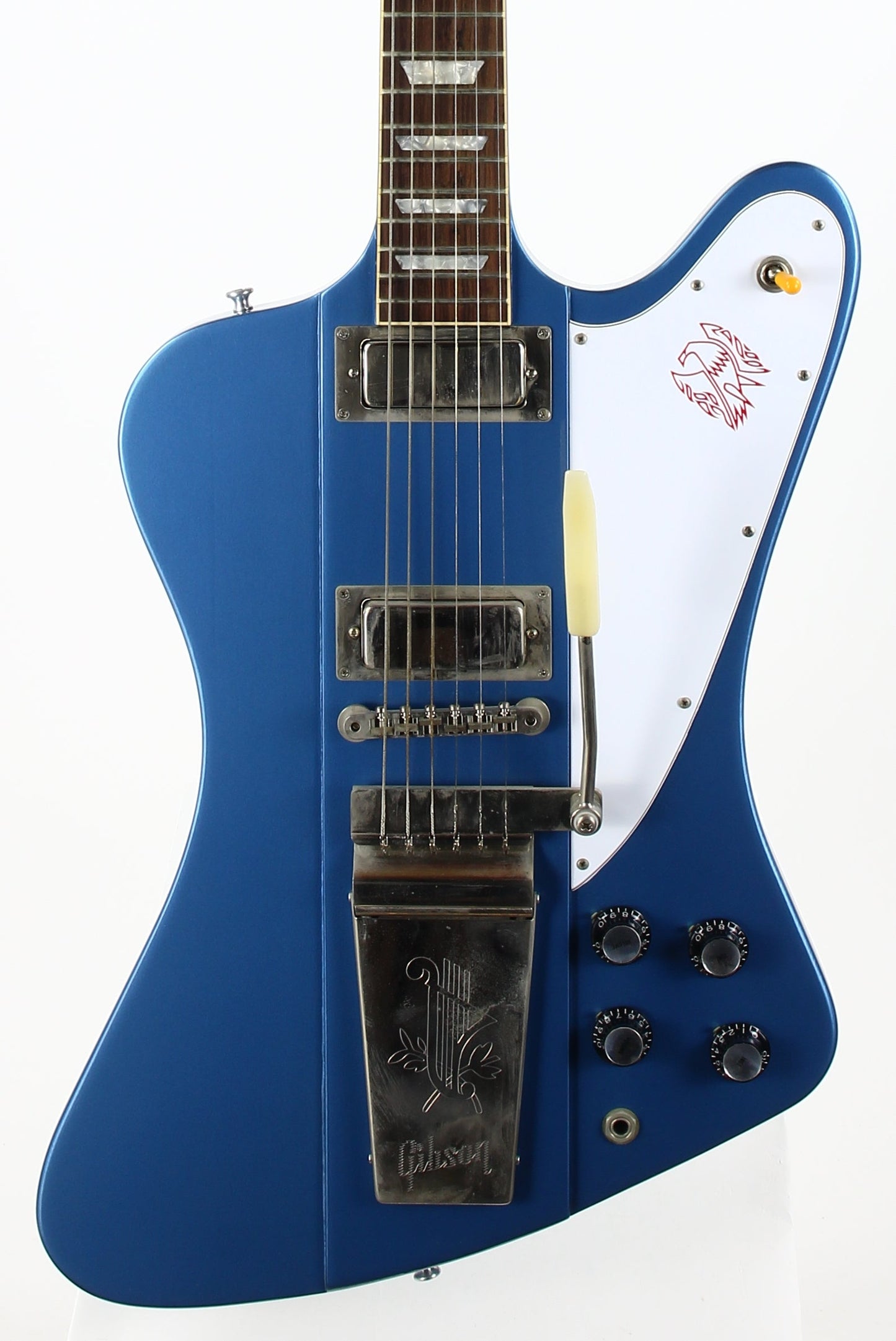 1999 Gibson Custom Shop Historic 65 Reissue Reverse Firebird V Pelham Blue