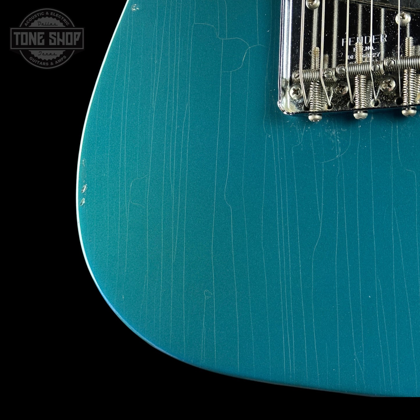 Vintage 1966 Fender Telecaster Factory Refin Lake Placid Blue w/OHSC TSU24885