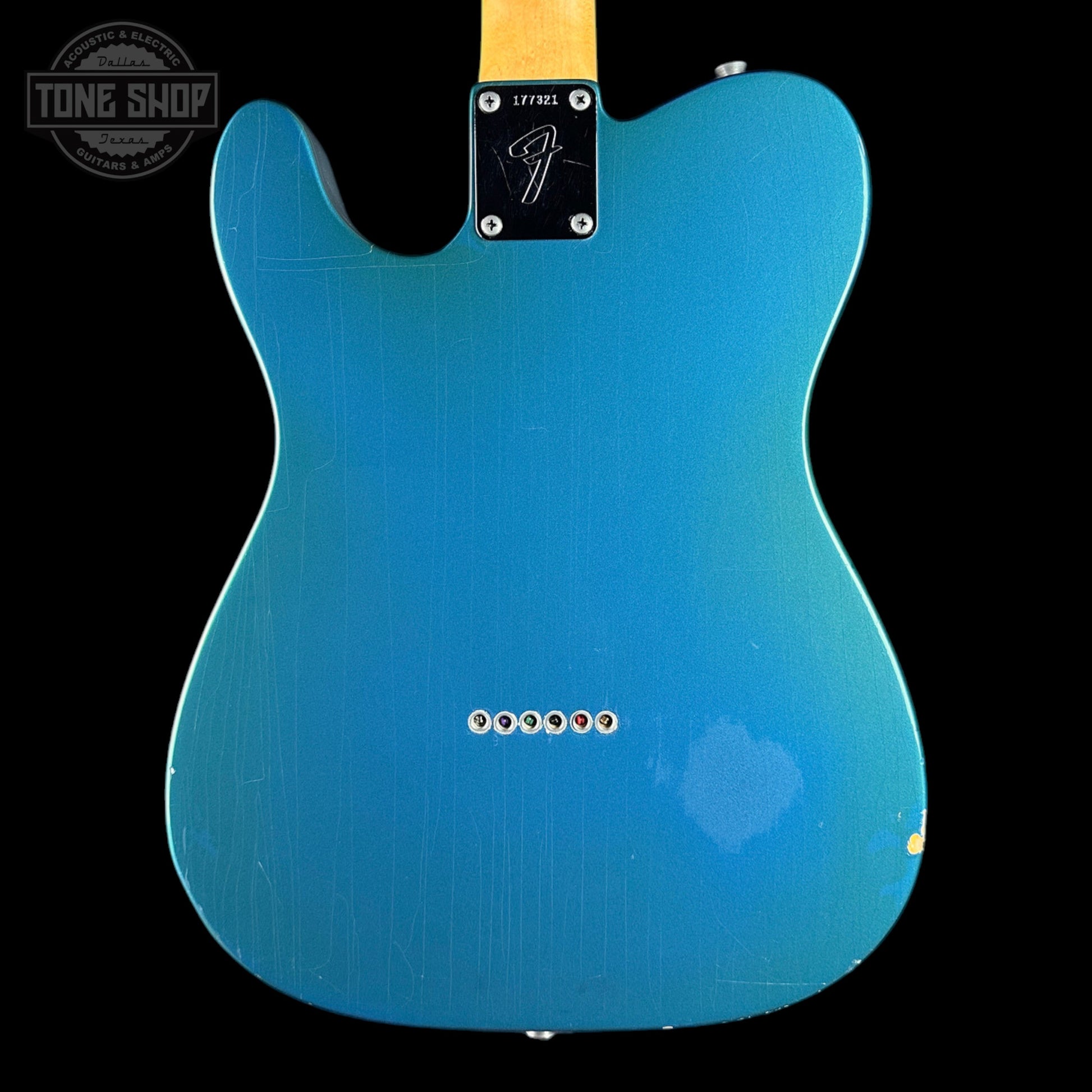Vintage 1966 Fender Telecaster Factory Refin Lake Placid Blue w/OHSC TSU24885