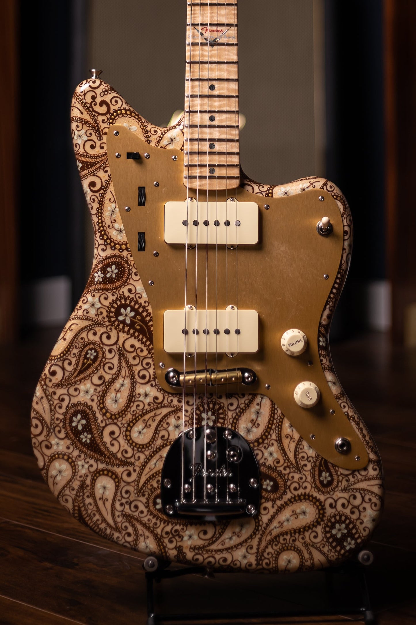 2021 Fender Custom Shop Ron Thorn Masterbuilt Jazzmaster Electric Guitar - Melvina Lace