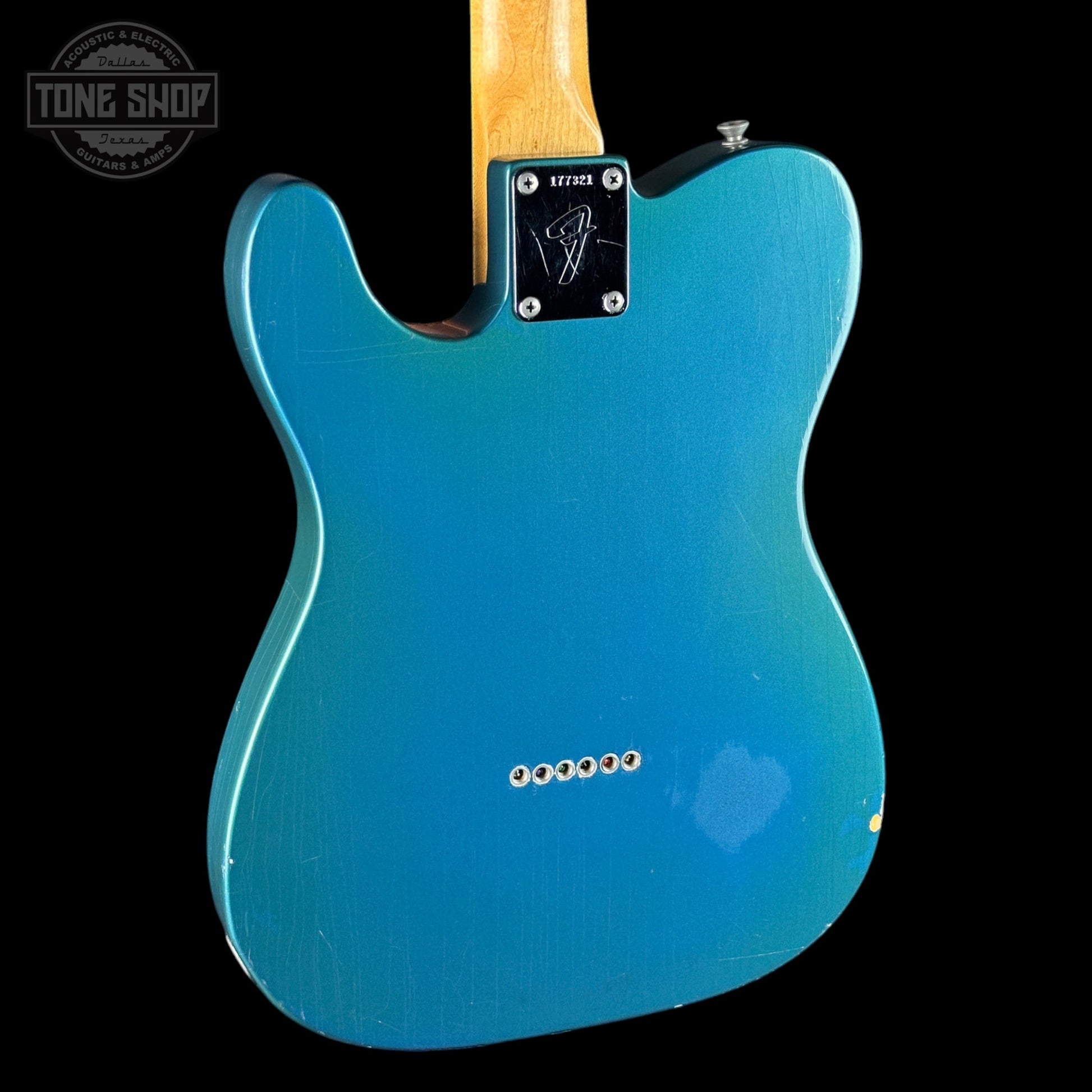 Vintage 1966 Fender Telecaster Factory Refin Lake Placid Blue w/OHSC TSU24885