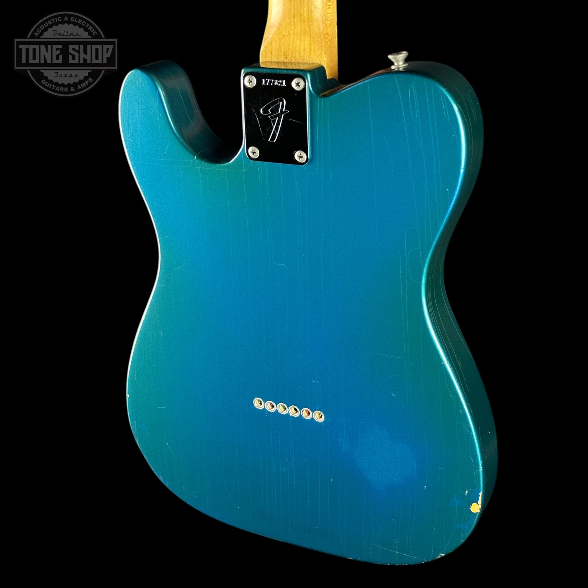 Vintage 1966 Fender Telecaster Factory Refin Lake Placid Blue w/OHSC TSU24885