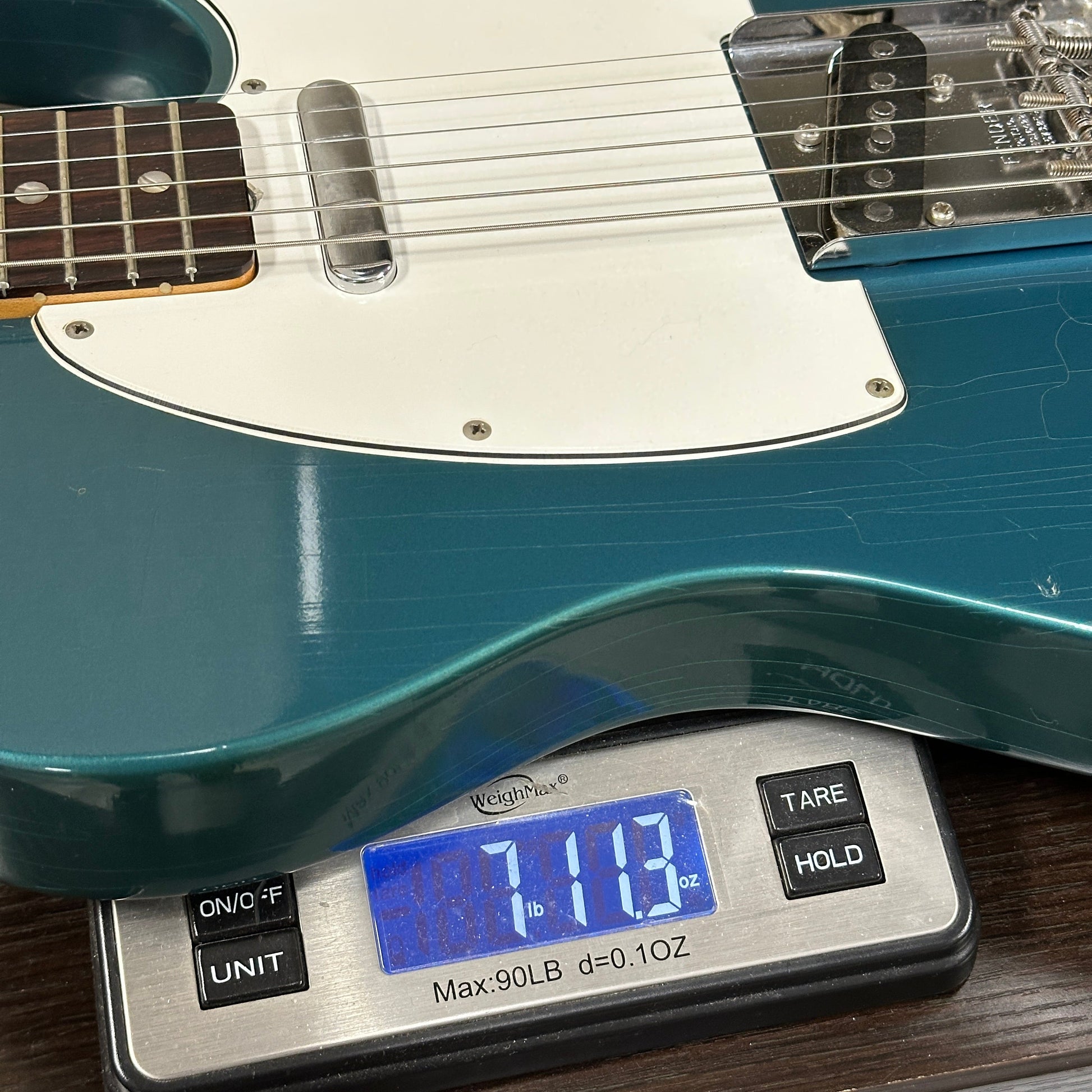 Vintage 1966 Fender Telecaster Factory Refin Lake Placid Blue w/OHSC TSU24885