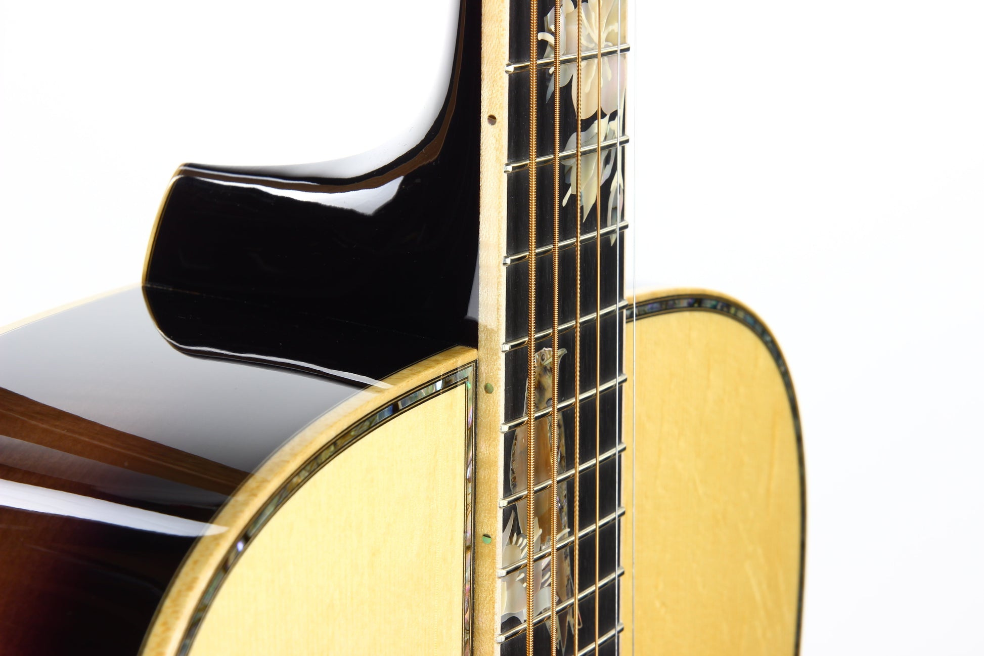 MINT Martin D-42 Purple Martin Flamed Myrtle Limited Edition - Dreadnought, Purple Sunburst
