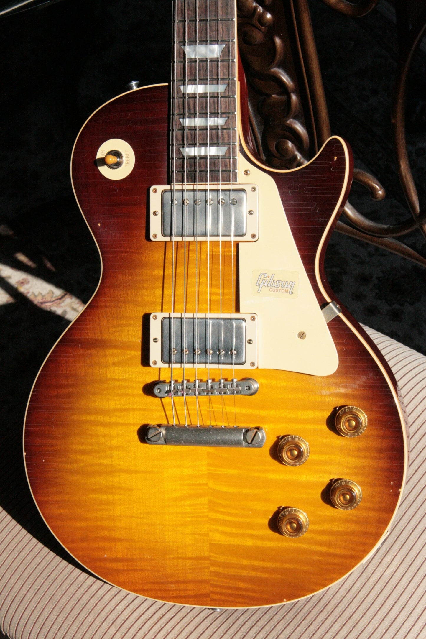2018 Gibson AGED 1958 Les Paul Historic Reissue! R8 58 Dark Bourbon Fade Custom Shop TH Specs