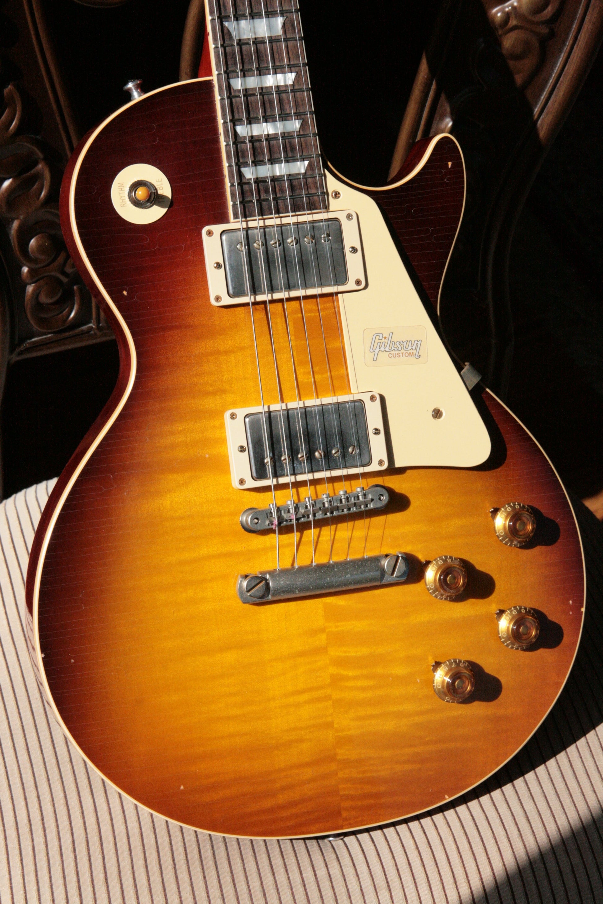 2018 Gibson AGED 1958 Les Paul Historic Reissue! R8 58 Dark Bourbon Fade Custom Shop TH Specs