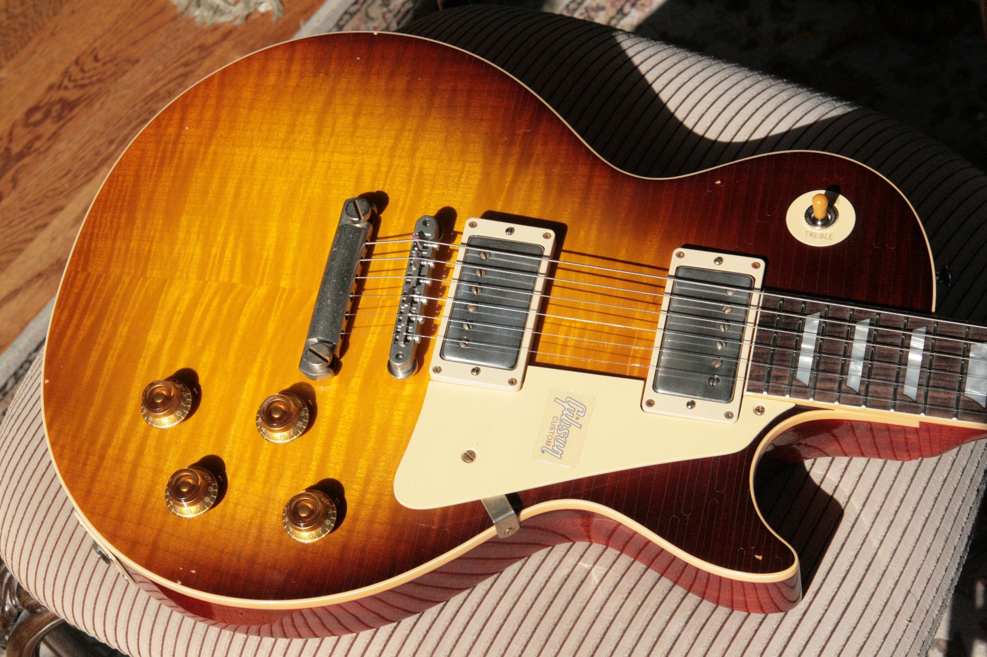 2018 Gibson AGED 1958 Les Paul Historic Reissue! R8 58 Dark Bourbon Fade Custom Shop TH Specs