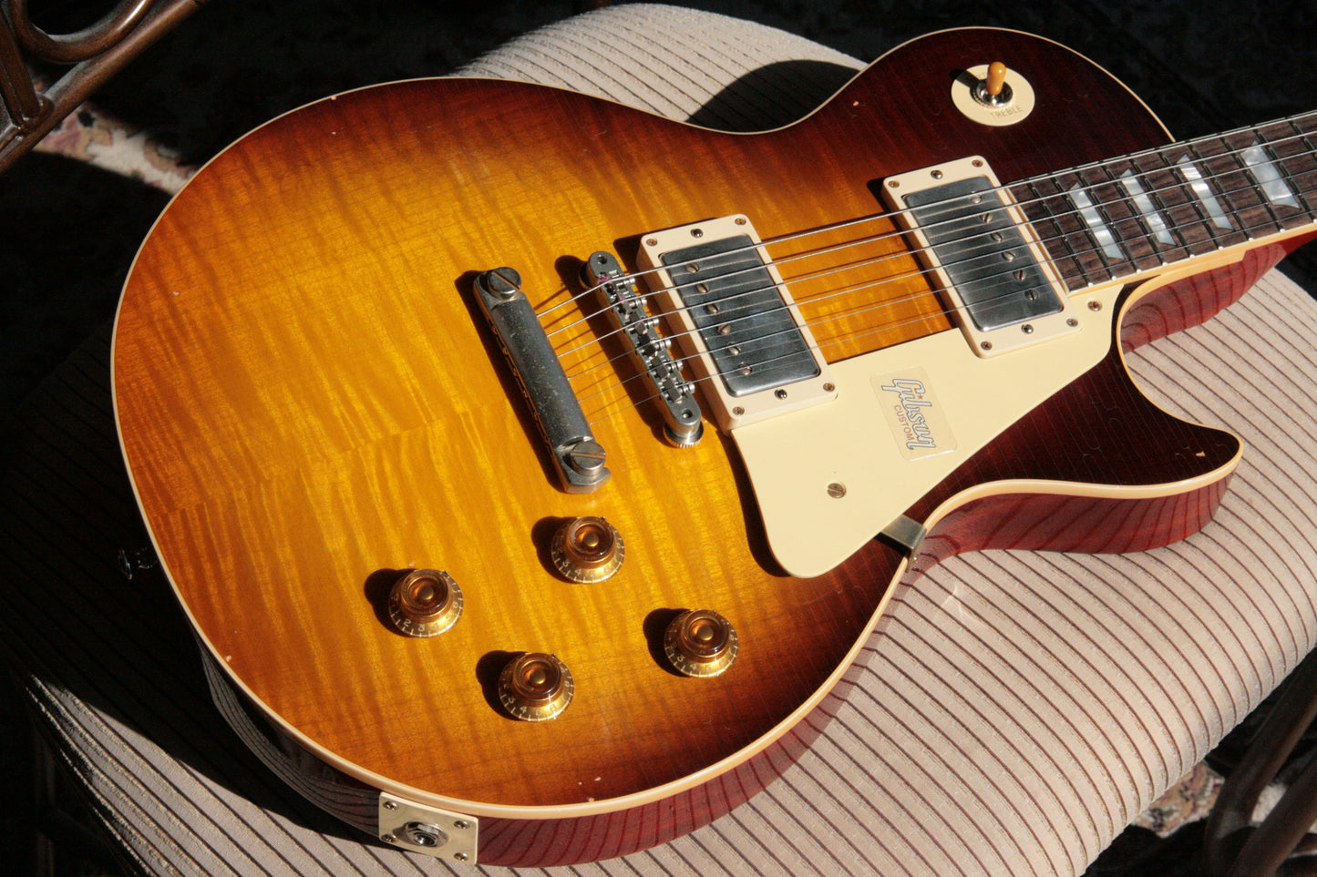 2018 Gibson AGED 1958 Les Paul Historic Reissue! R8 58 Dark Bourbon Fade Custom Shop TH Specs