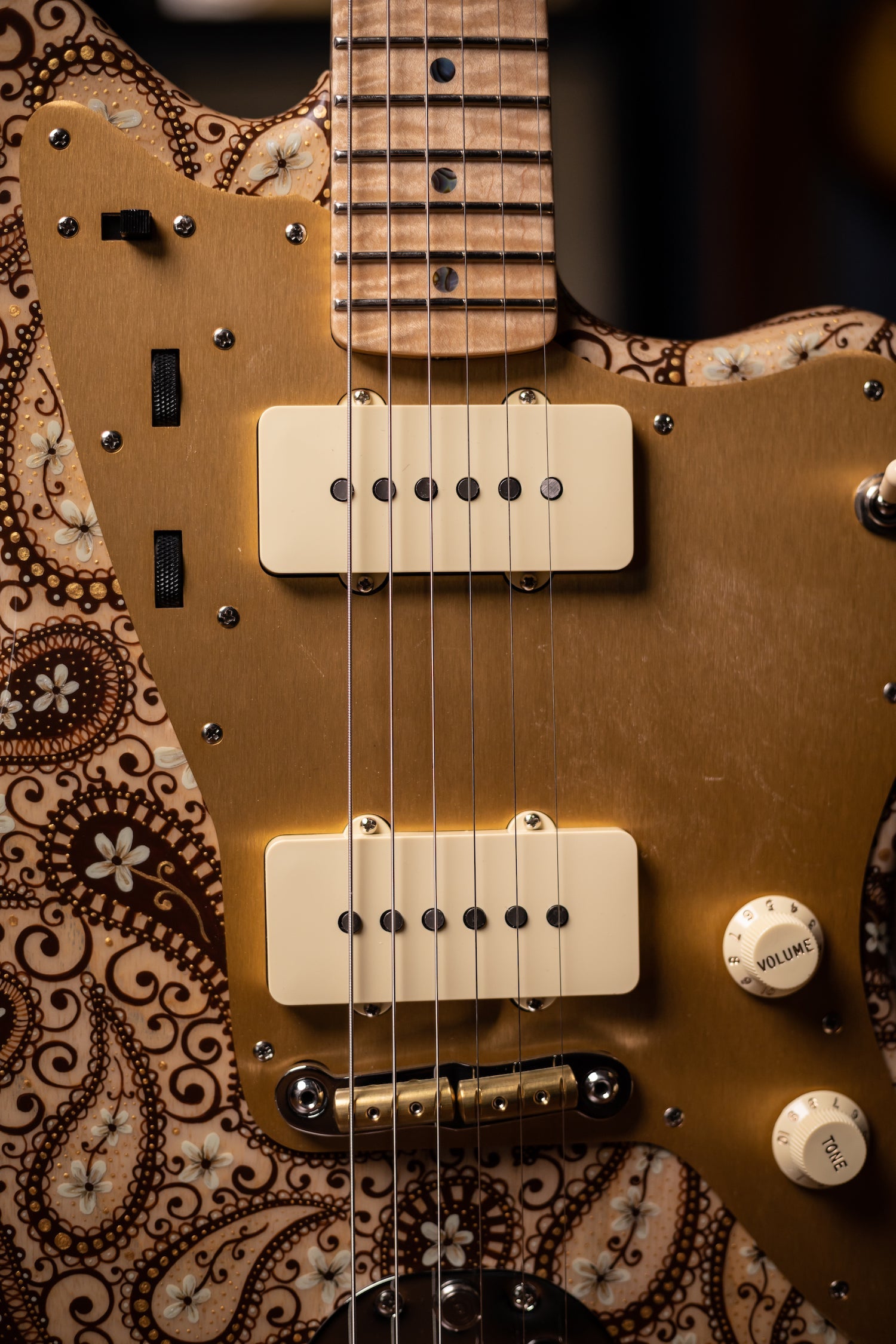 2021 Fender Custom Shop Ron Thorn Masterbuilt Jazzmaster Electric Guitar - Melvina Lace