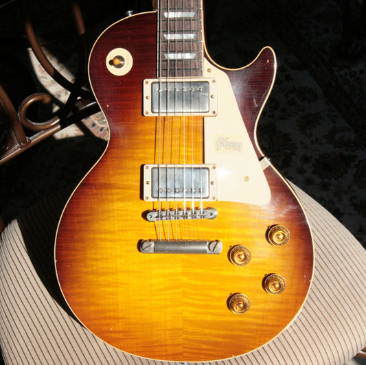 2018 Gibson AGED 1958 Les Paul Historic Reissue! R8 58 Dark Bourbon Fade Custom Shop TH Specs