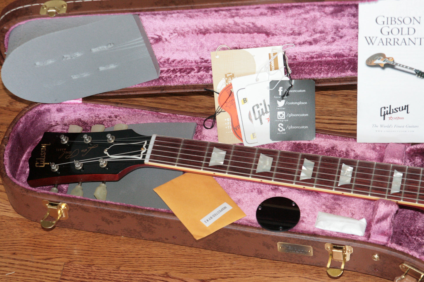 7.7 lbs! 2018 Gibson 1958 Les Paul Historic Reissue! R8 58 Dark Bourbon Fade Custom Shop TH Specs