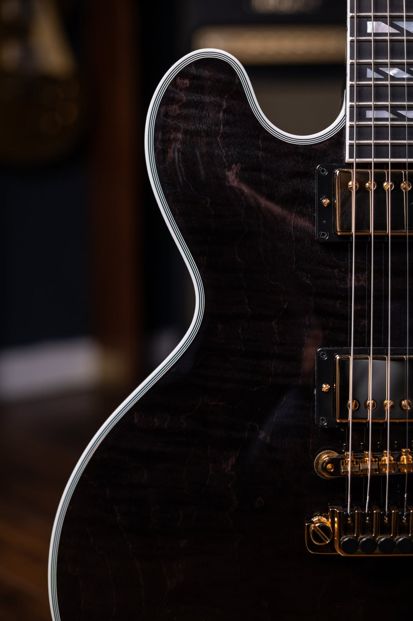 Gibson Custom Shop B.B. King Lucille Legacy Electric Guitar - Transparent Ebony