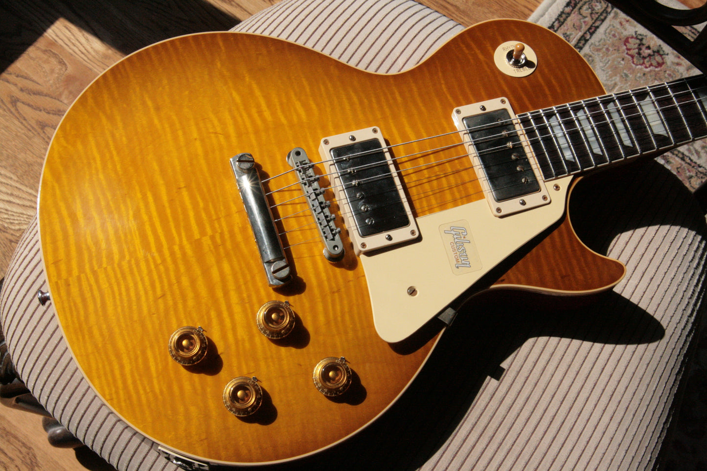 2018 Gibson 1959 Les Paul Historic Reissue! R9 59 HONEY LEMON FADE Custom Shop TH Spec