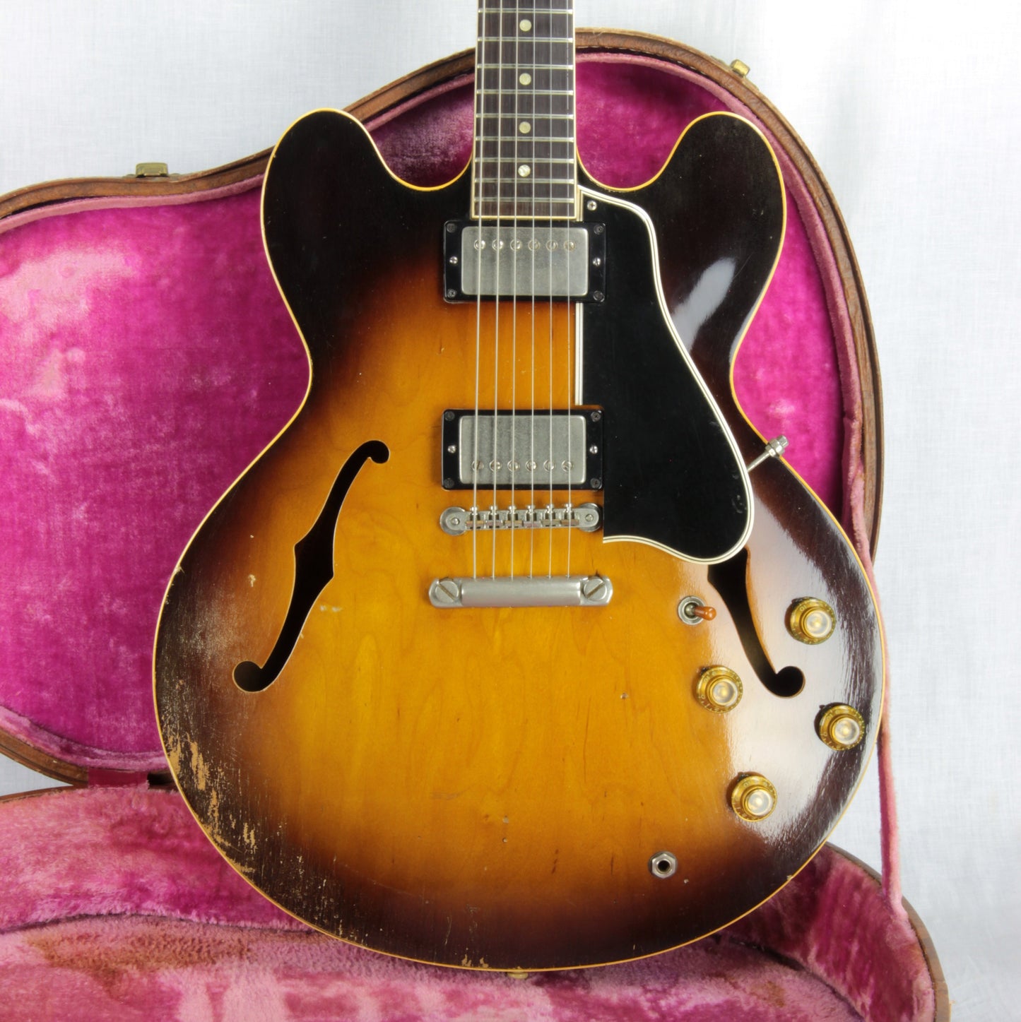 1958 Gibson ES-335 w/ OHSC! 100% Original Stop Tail PAF's 1959 Specs Bound Neck