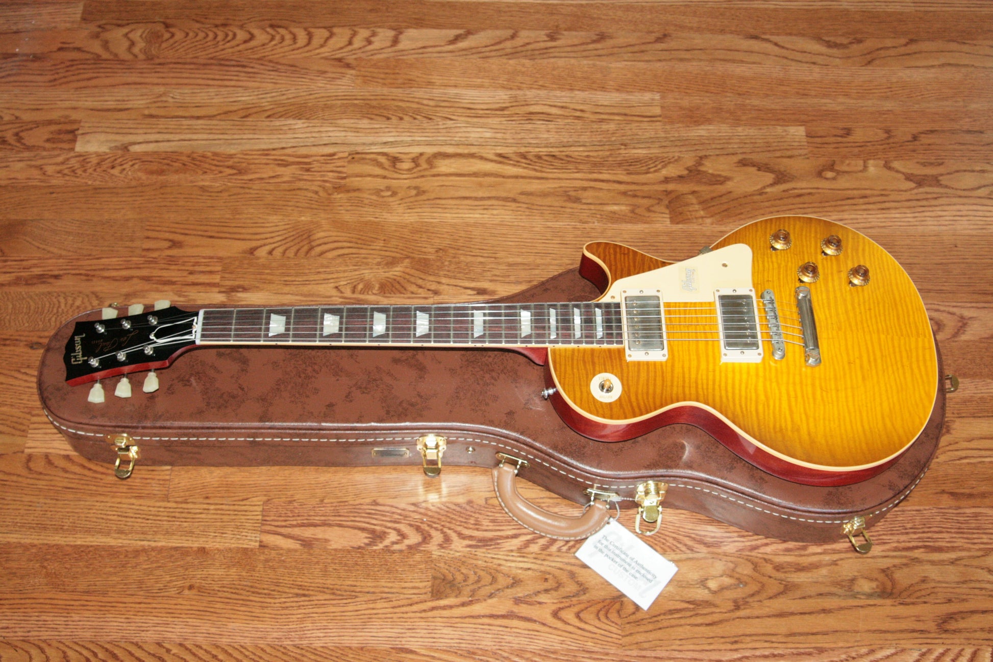 2018 Gibson 1959 Les Paul Historic Reissue! R9 59 HONEY LEMON FADE Custom Shop TH Spec