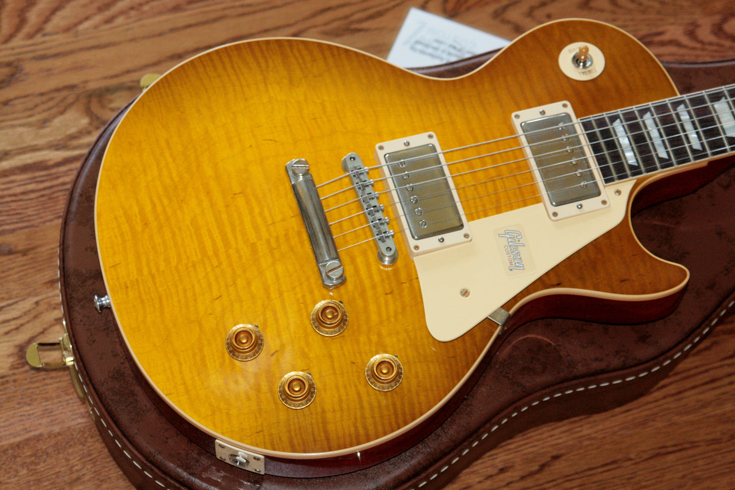 2018 Gibson 1959 Les Paul Historic Reissue! R9 59 HONEY LEMON FADE Custom Shop TH Spec
