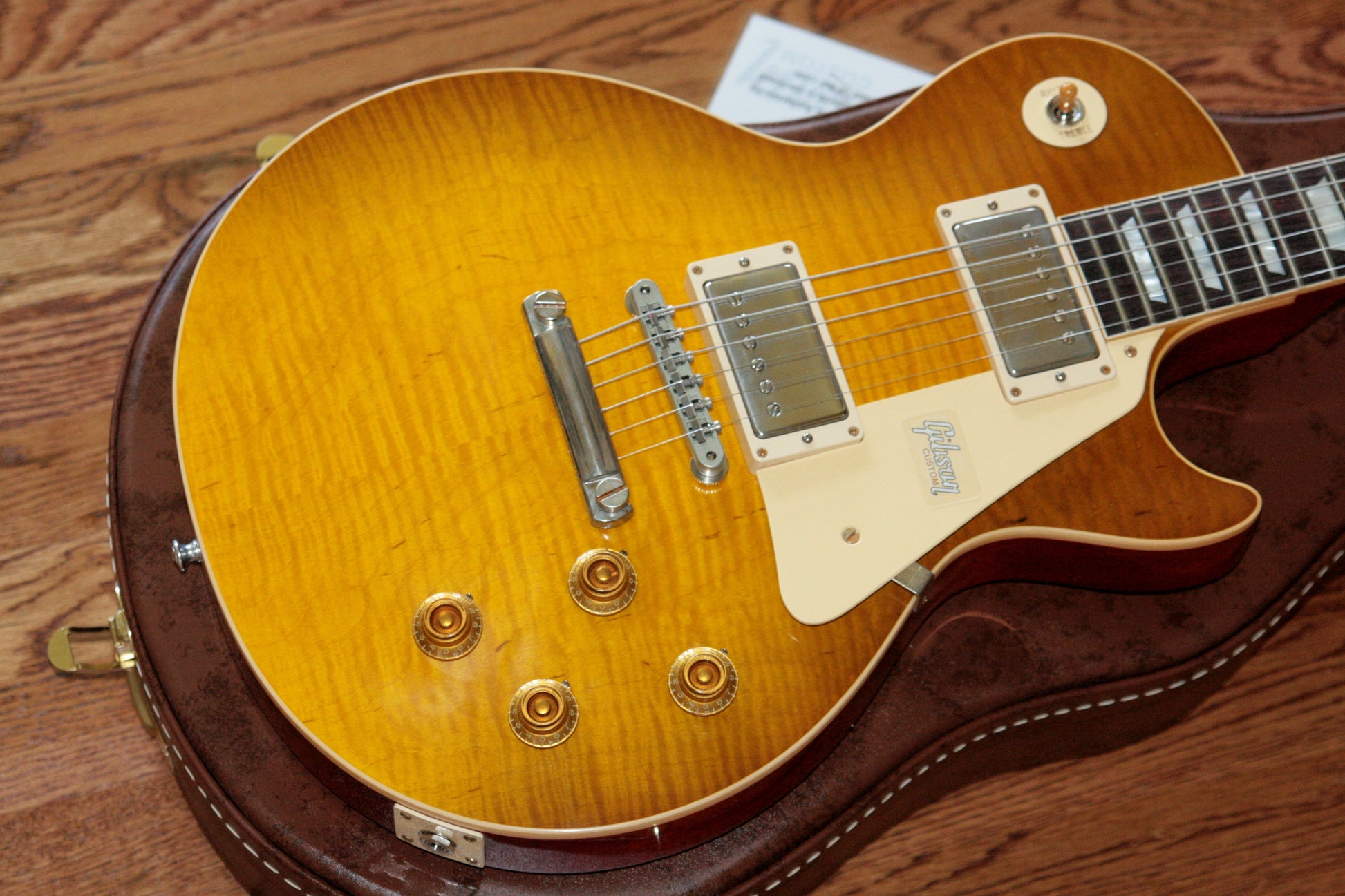 2018 Gibson 1959 Les Paul Historic Reissue! R9 59 HONEY LEMON FADE Custom Shop TH Spec