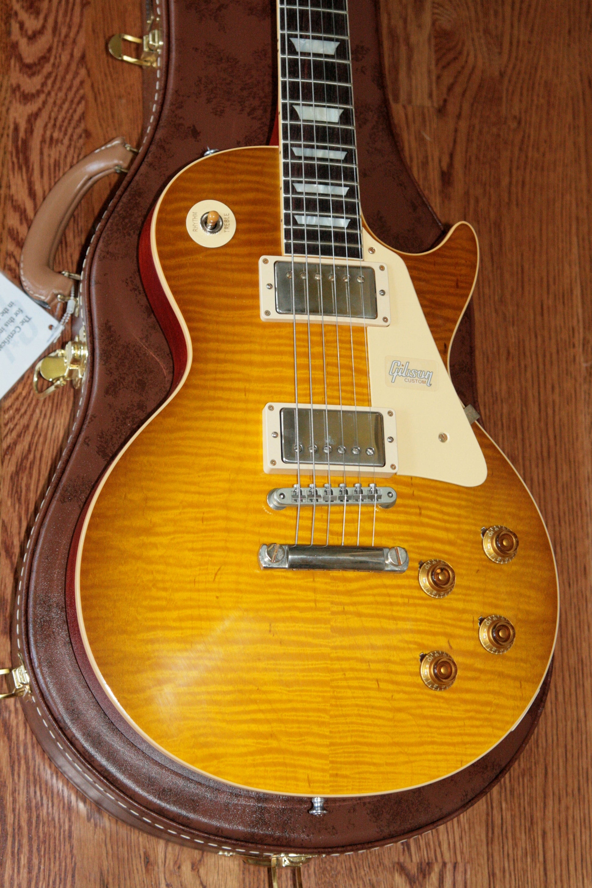 2018 Gibson 1959 Les Paul Historic Reissue! R9 59 HONEY LEMON FADE Custom Shop TH Spec