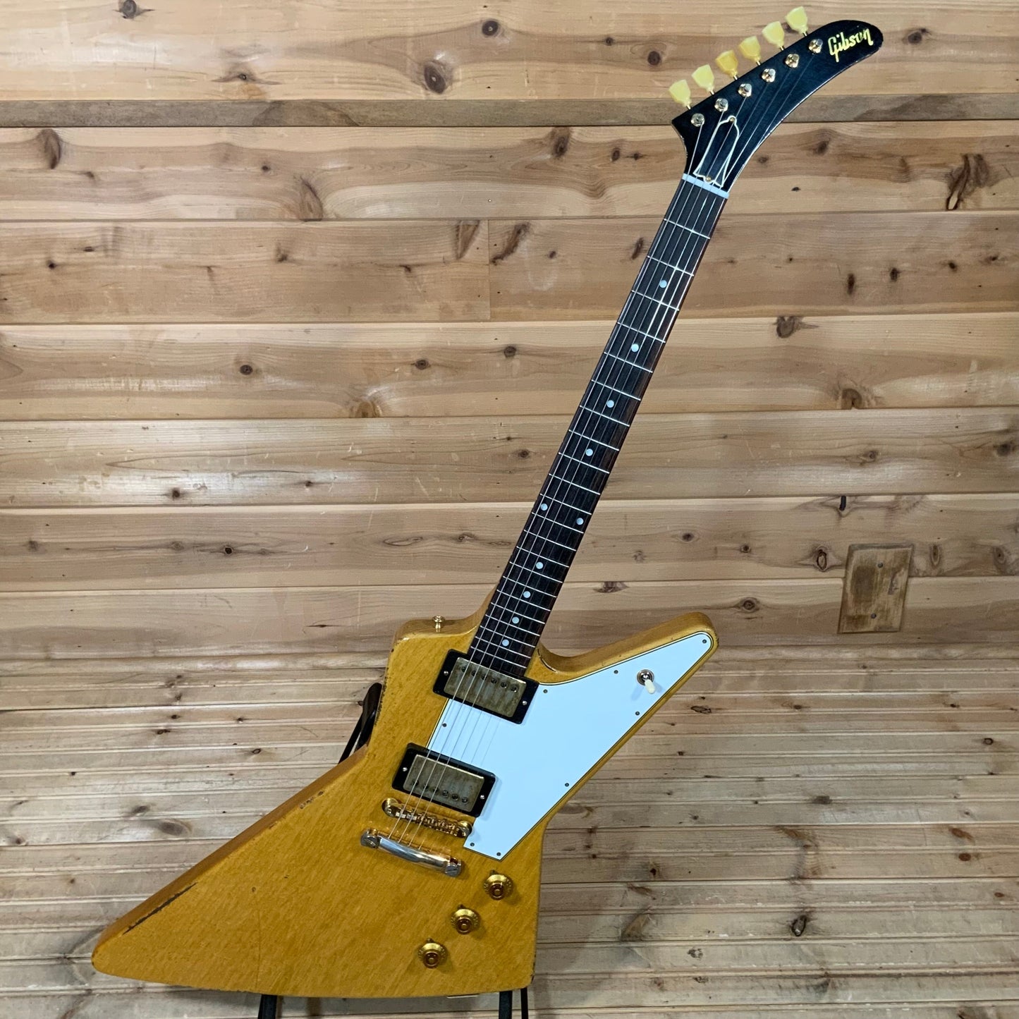 Gibson Custom Collector's Edition 1958 Korina Explorer - Natural