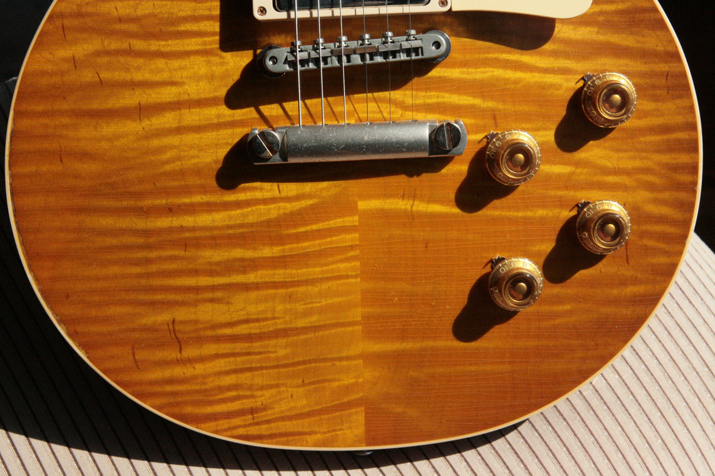 2018 Gibson 1959 AGED Lemon Burst Les Paul Historic Reissue! R9 59 Custom Shop KILLER TOP!